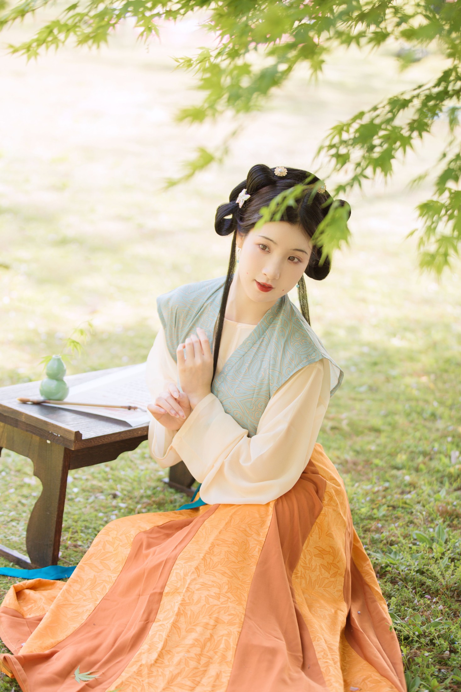 图片[6]-我是金儿呀 – 《四月清和雨乍晴》[29P]-COS写真在线网