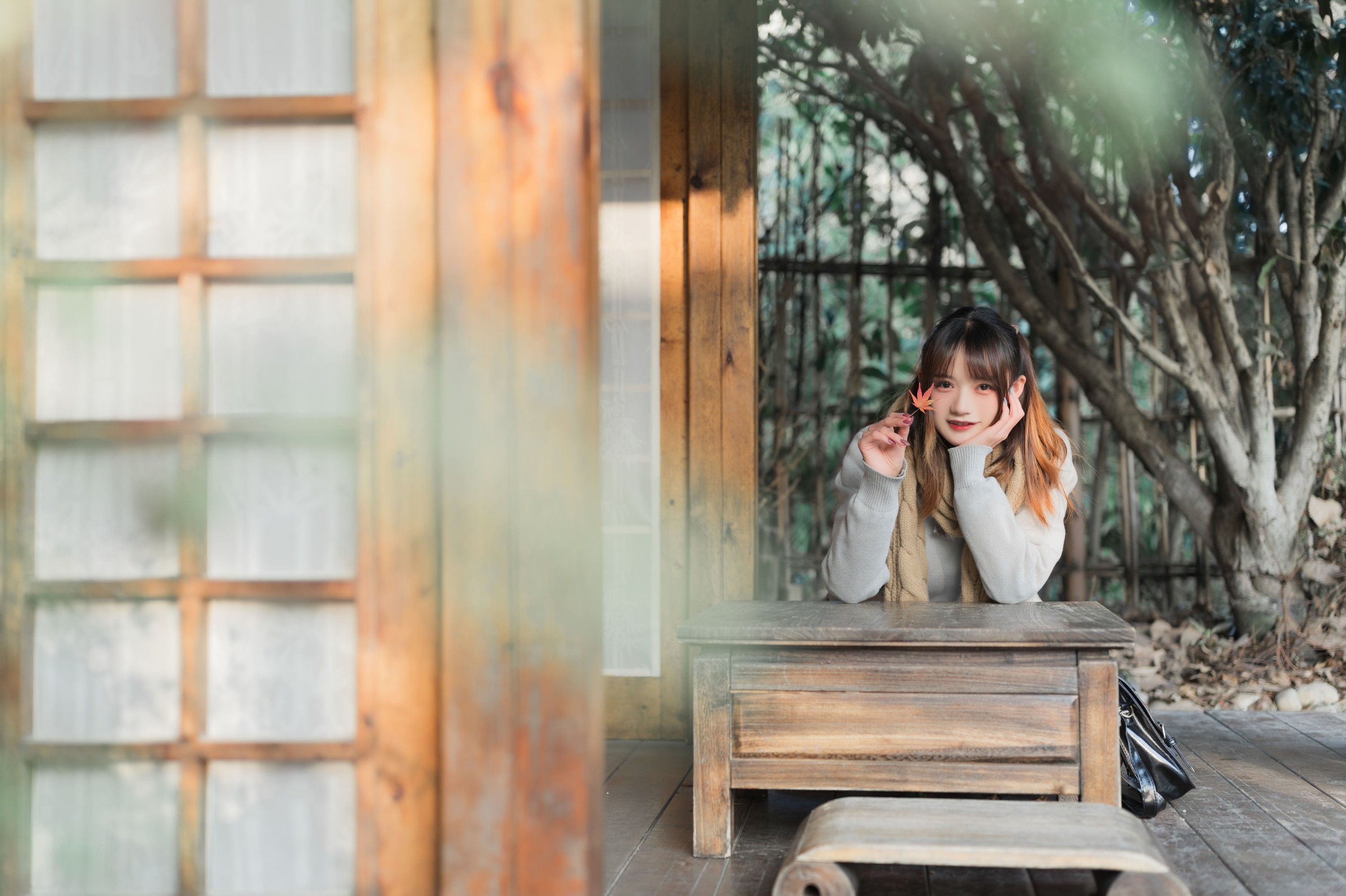 图片[6]-兔子Zzz不吃胡萝卜 – 《秋天的裙摆》[43P]-COS写真在线网