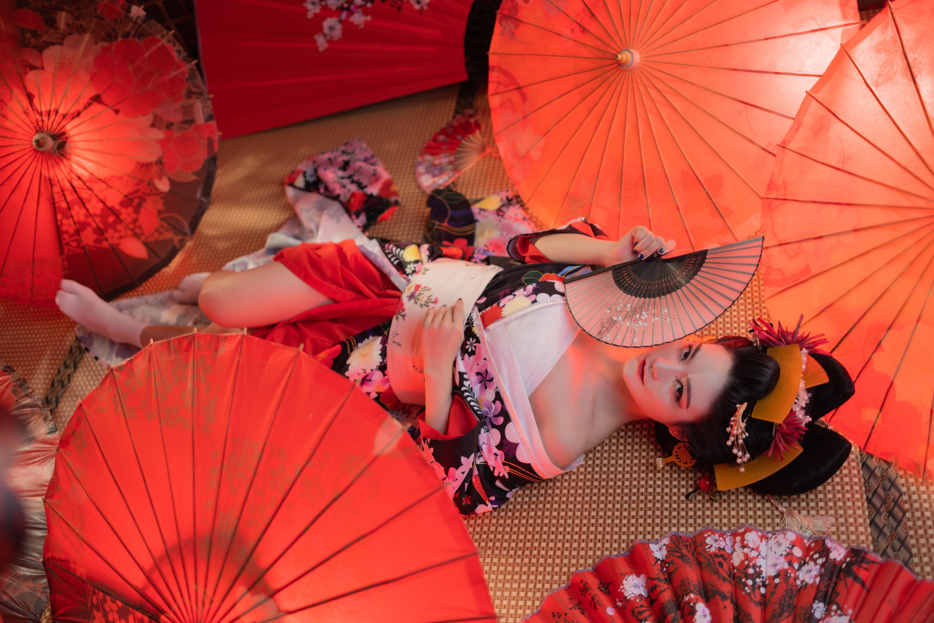 图片[6]-莫妮卡 – 《扇姬》[26P]-COS写真在线网