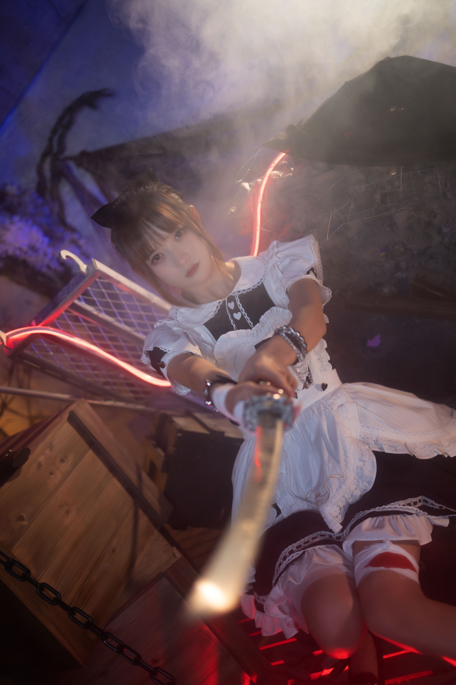 图片[4]-兔子Zzz不吃胡萝卜 – 《战斗女仆》[24P]-COS写真在线网