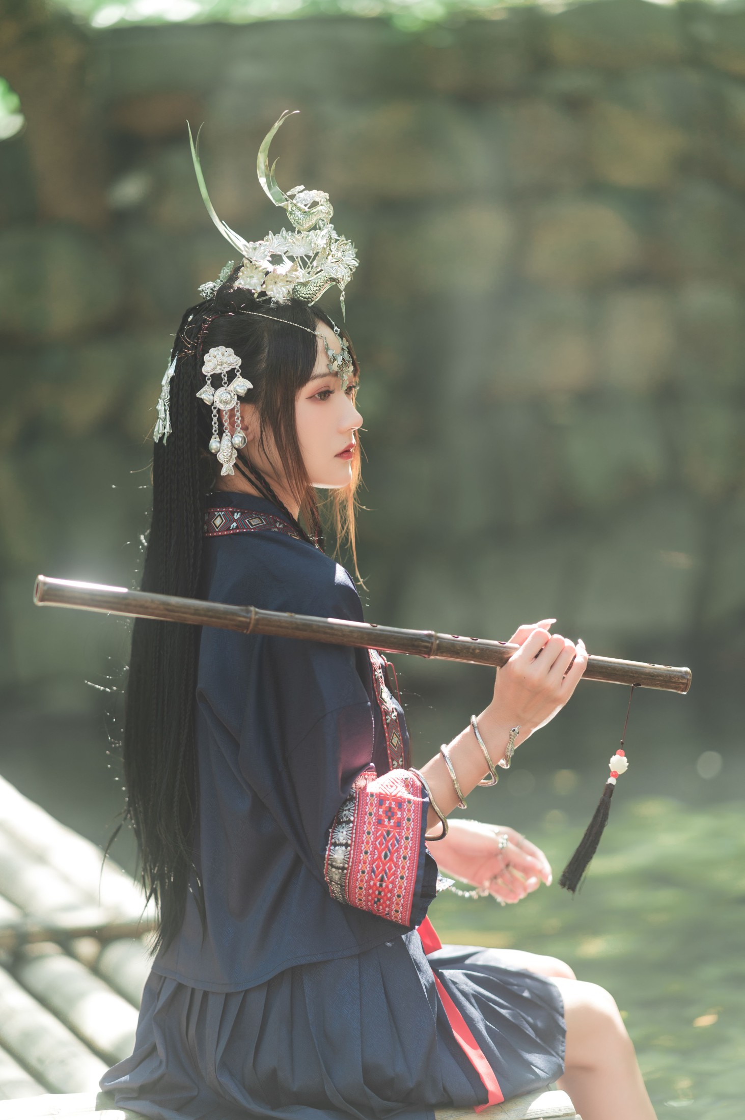 图片[5]-兔子Zzz不吃胡萝卜 – 《苗疆一梦》[42P]-COS写真在线网