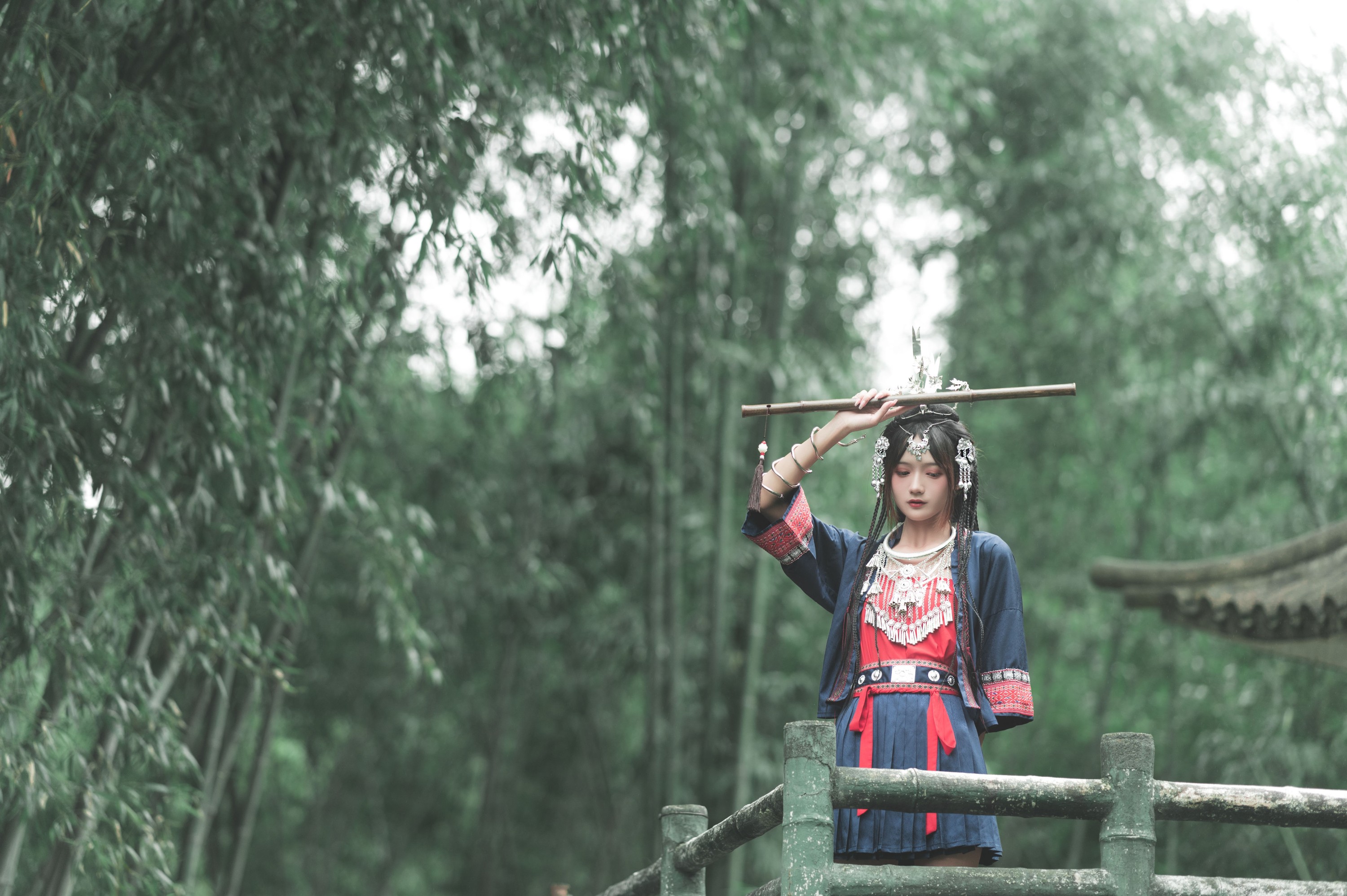 图片[3]-兔子Zzz不吃胡萝卜 – 《苗疆一梦》[42P]-COS写真在线网