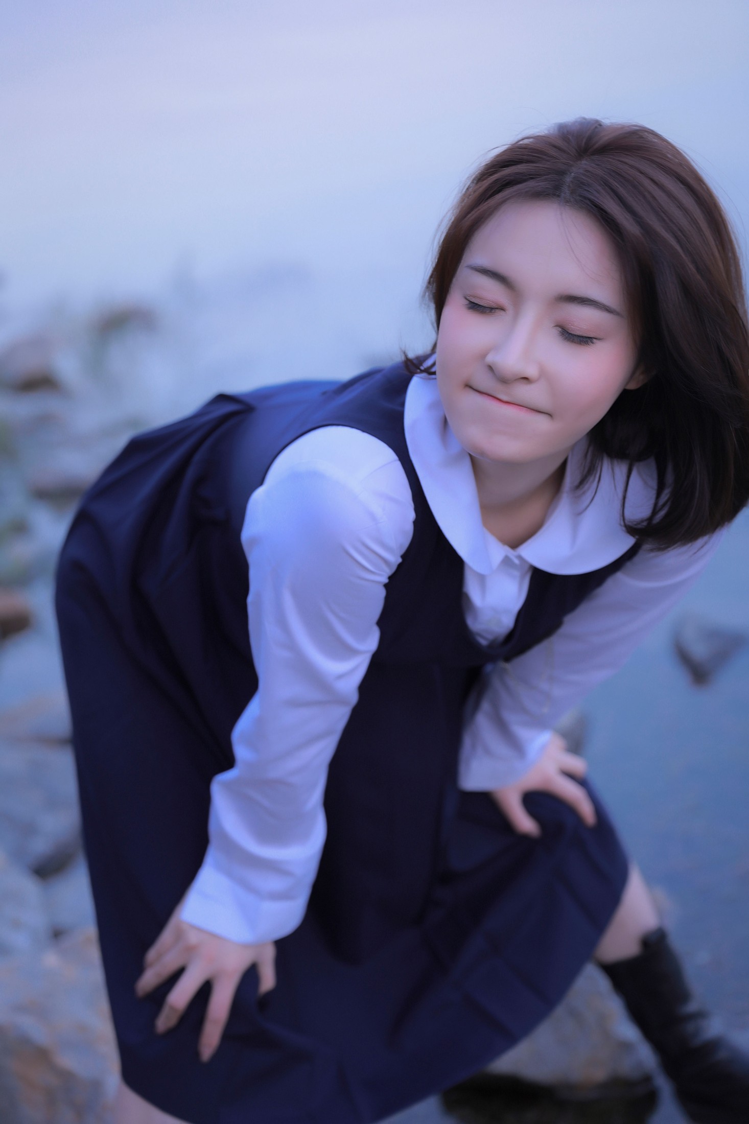 图片[4]-君君 – 《海边JK》[20P]-COS写真在线网