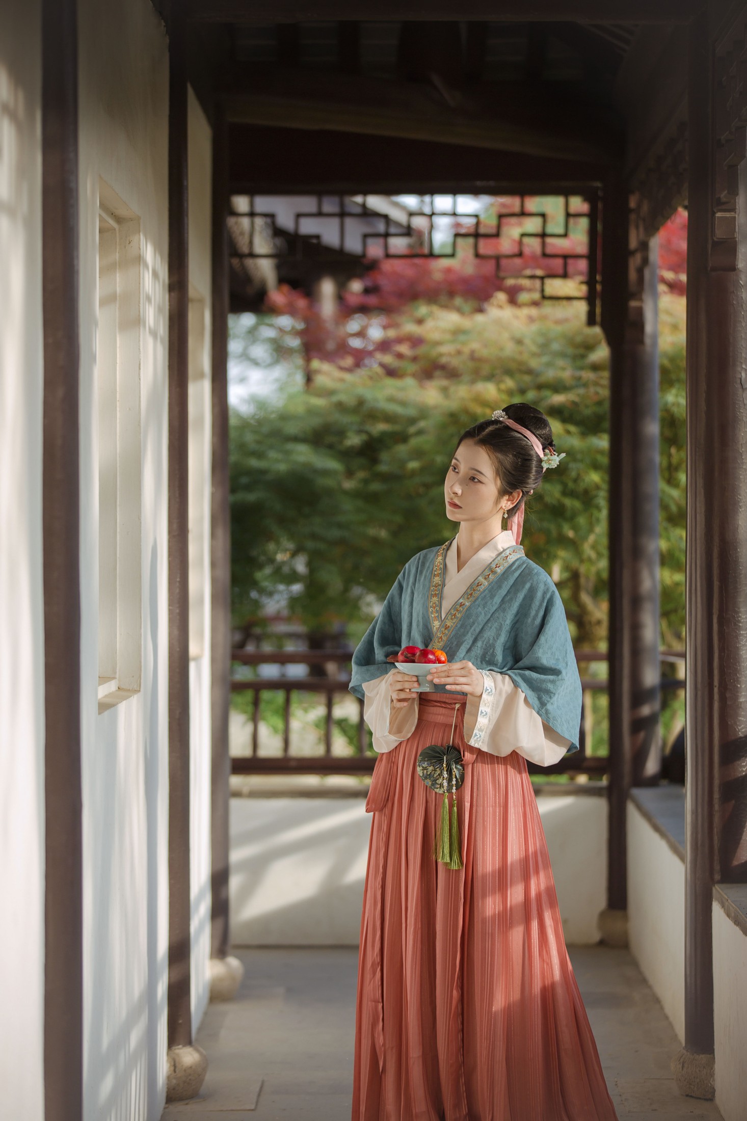 图片[6]-五月的三花猫 – 《拾尽千苍色，携来两袖风》[27P]-COS写真在线网