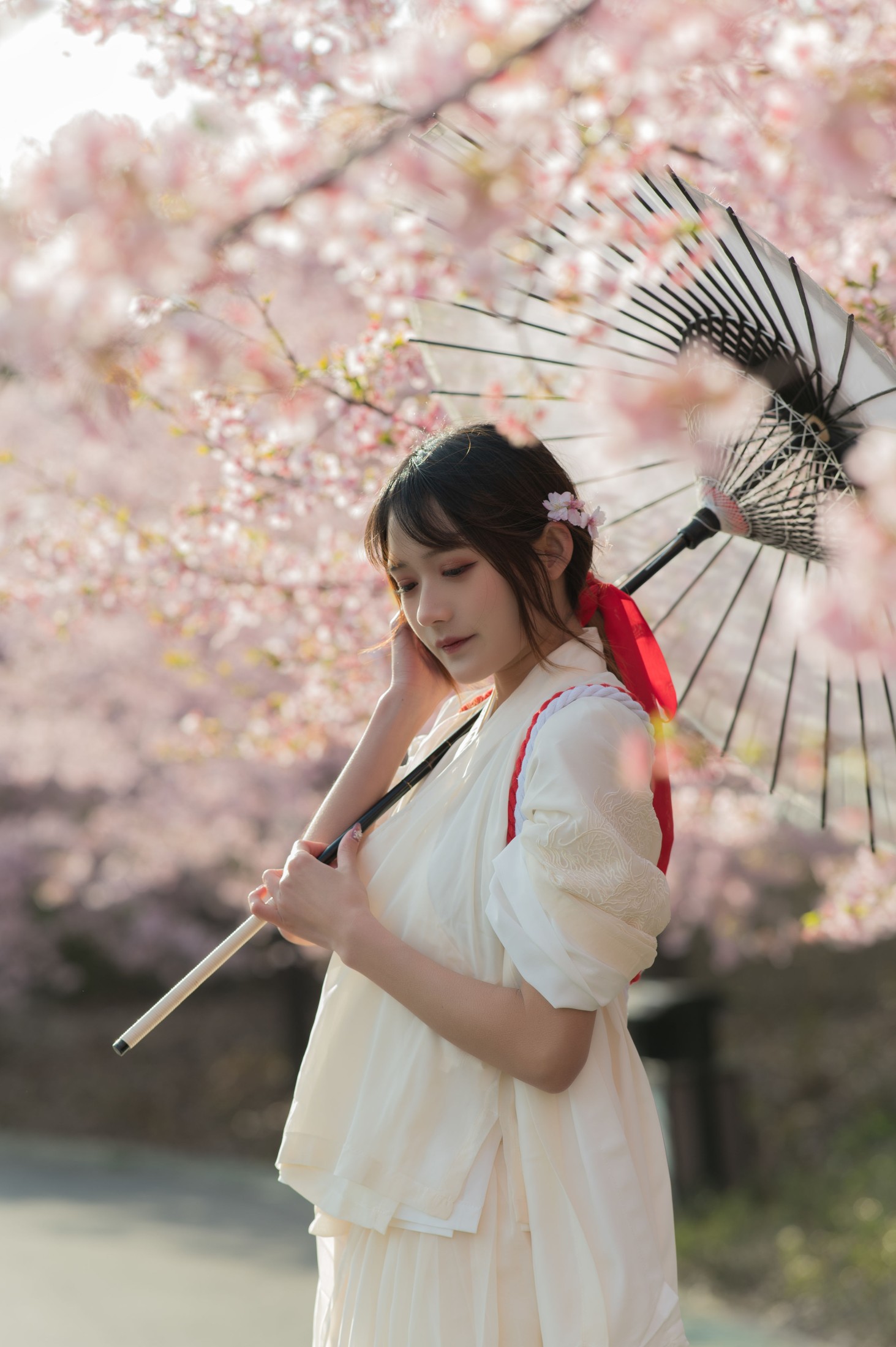 图片[5]-兔子Zzz不吃胡萝卜 – 《樱语》[28P]-COS写真在线网