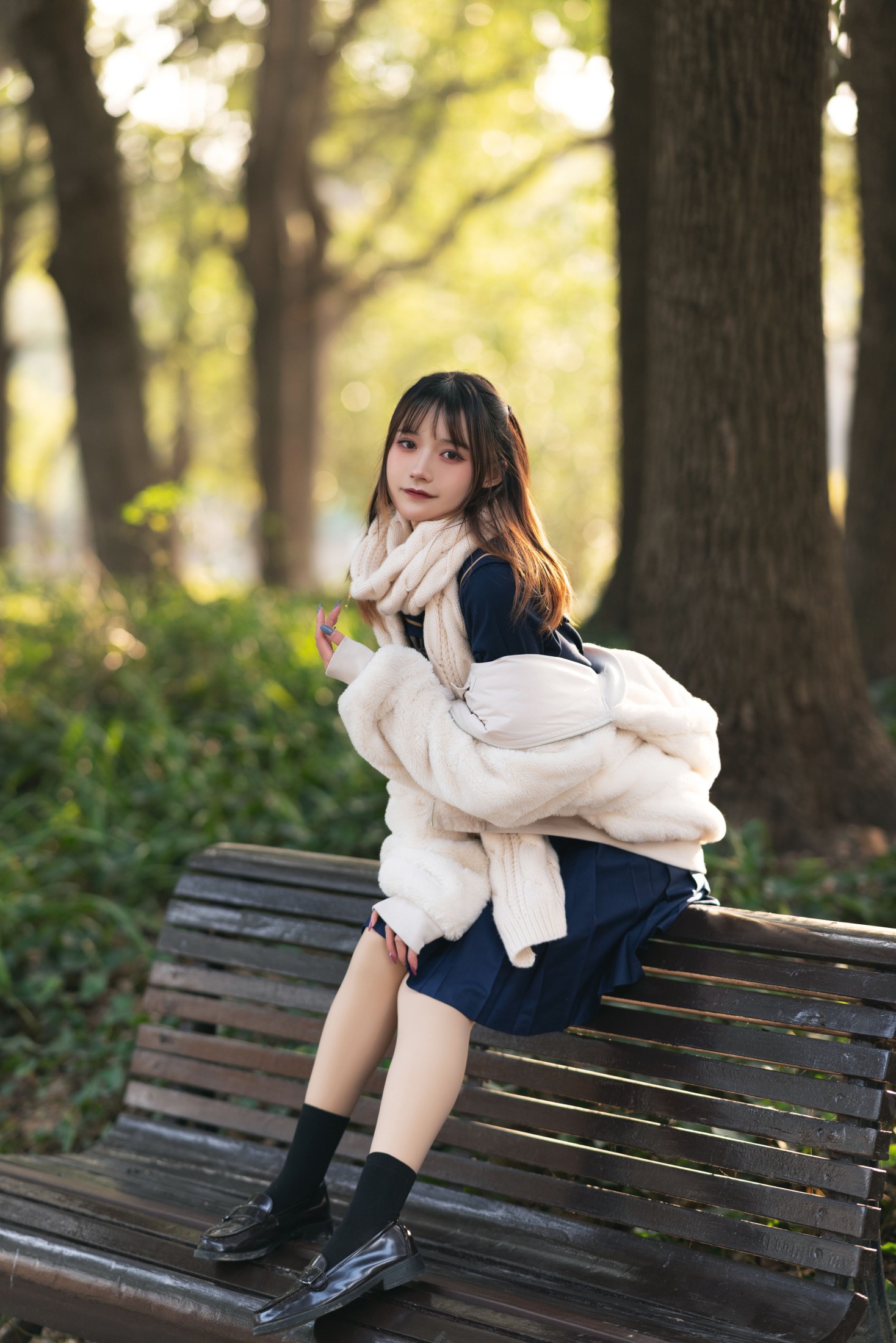 图片[4]-兔子Zzz不吃胡萝卜 – 《初冬》[35P]-COS写真在线网