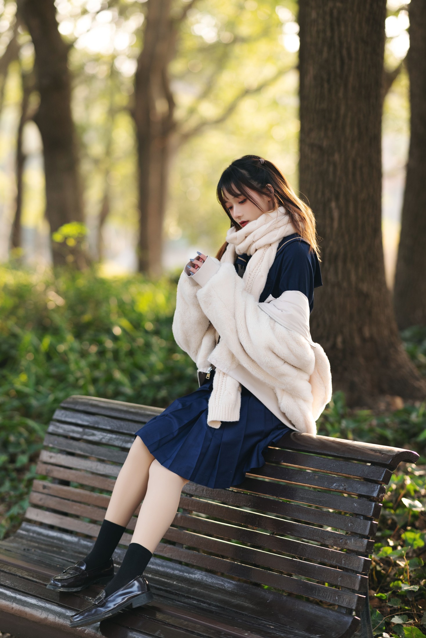 图片[5]-兔子Zzz不吃胡萝卜 – 《初冬》[35P]-COS写真在线网