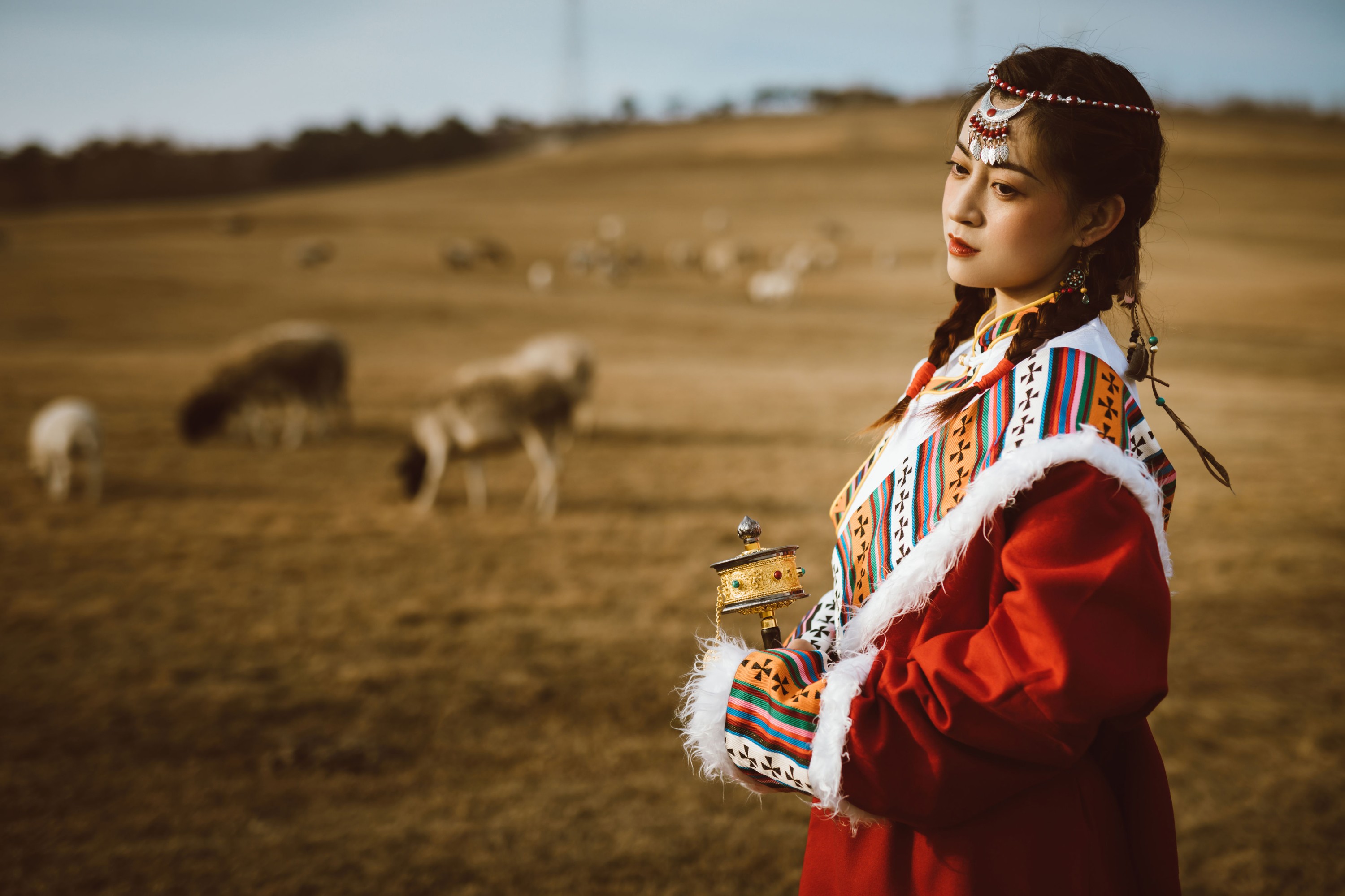 图片[6]-壹萱- – 《牧场藏服少女》[22P]-COS写真在线网