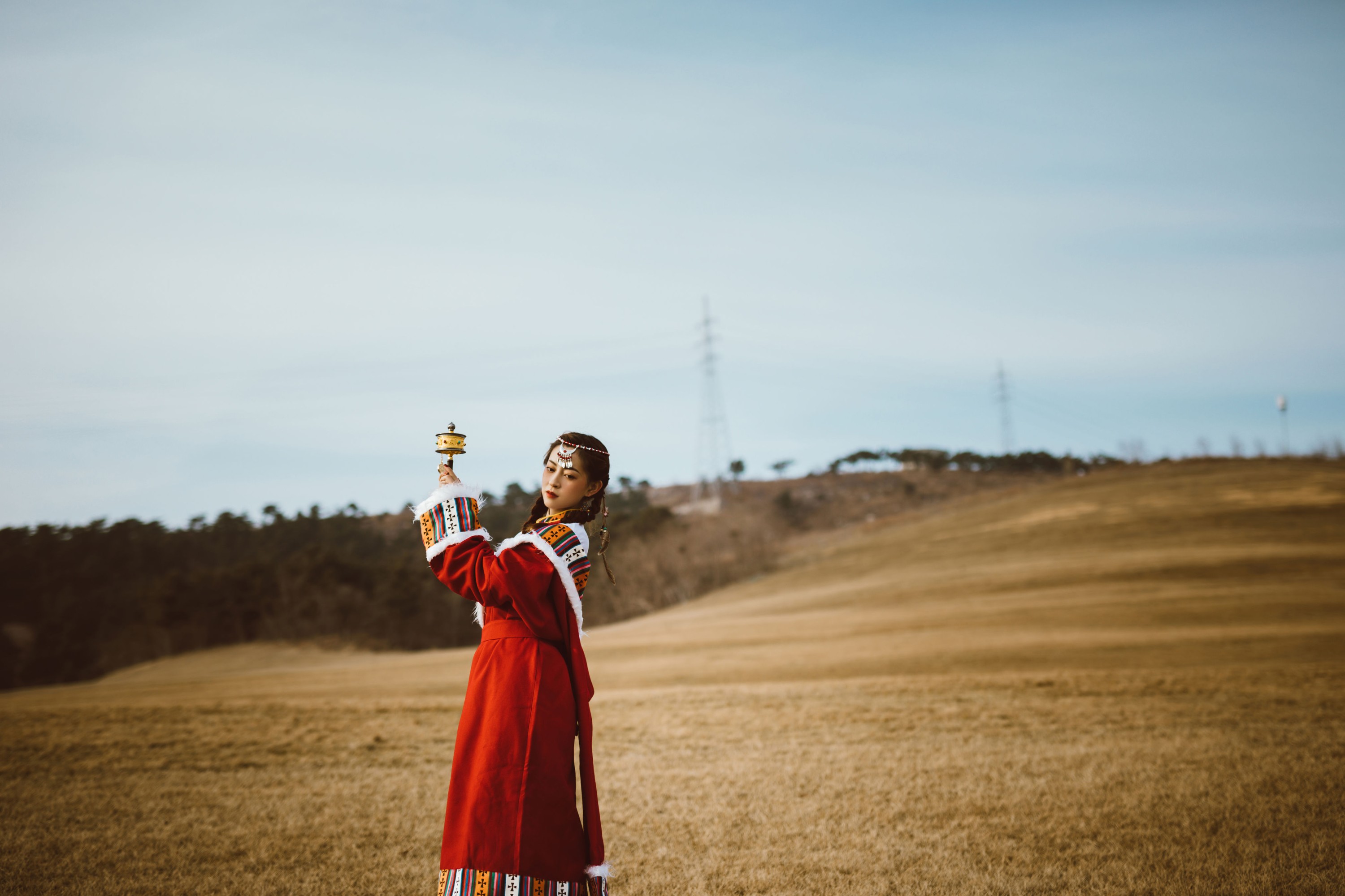 图片[4]-壹萱- – 《牧场藏服少女》[22P]-COS写真在线网