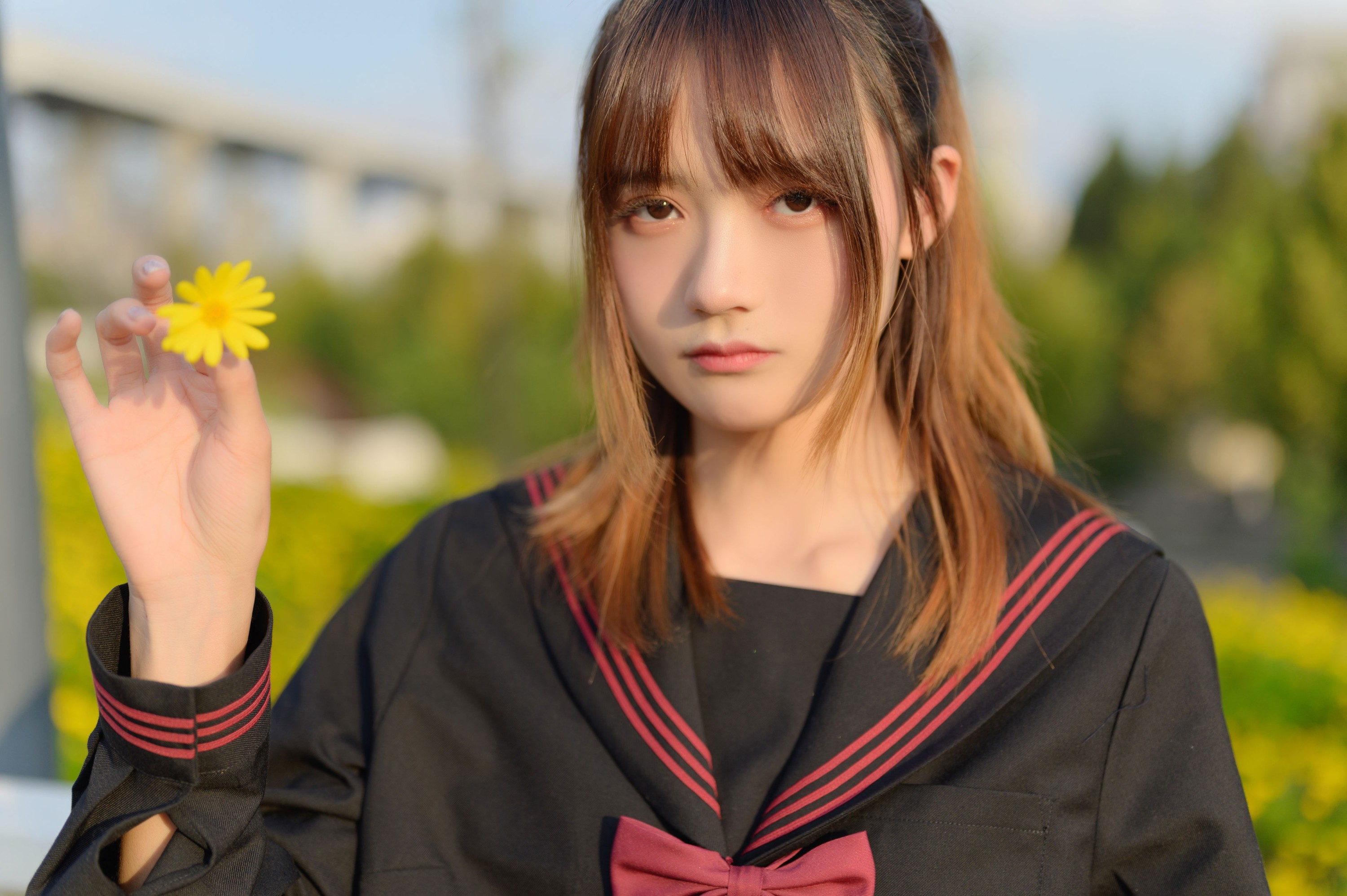 图片[3]-兔子Zzz不吃胡萝卜 – 《小花》[35P]-COS写真在线网