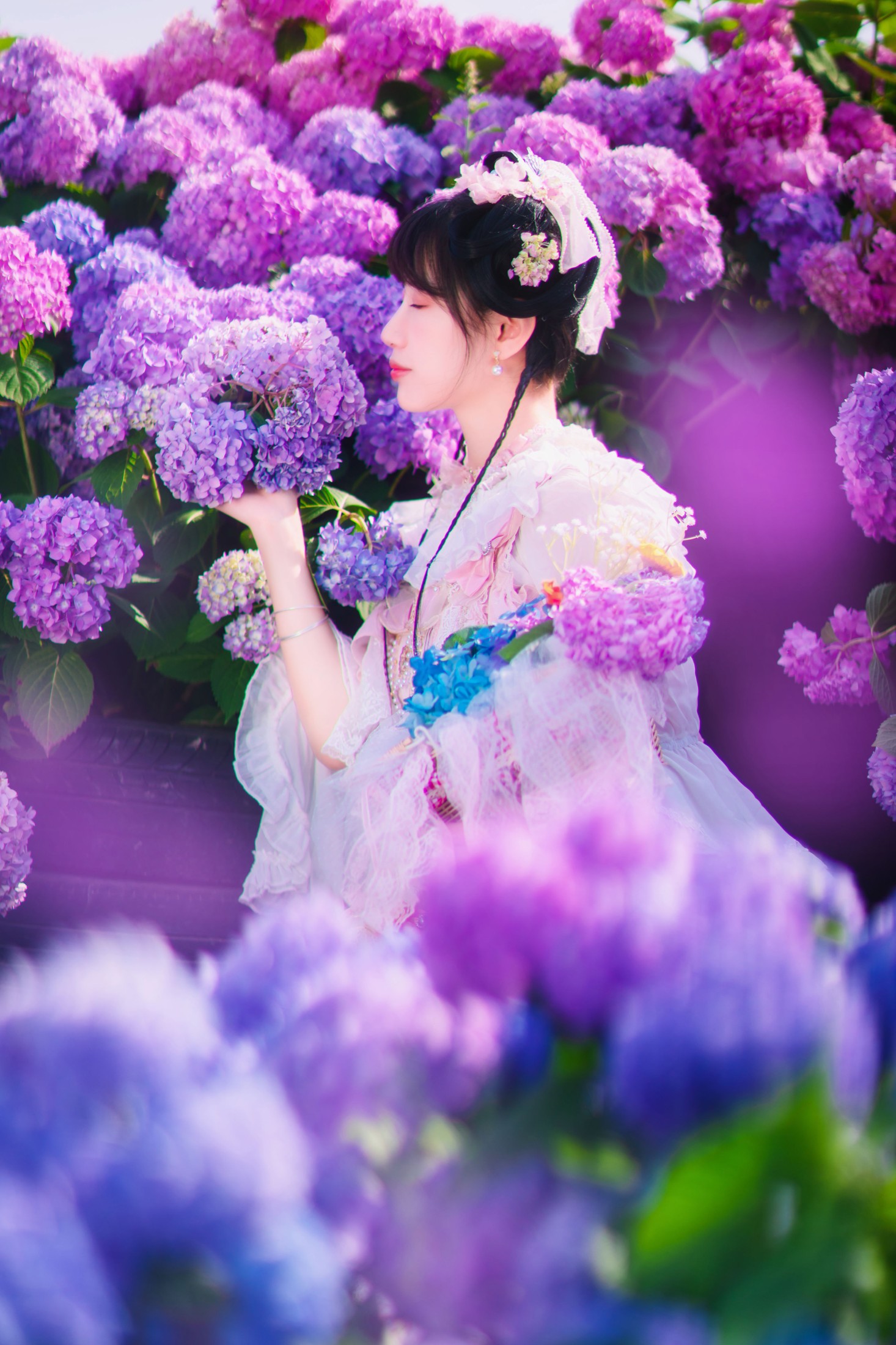 图片[6]-初茶 – 《映花面》[36P]-COS写真在线网