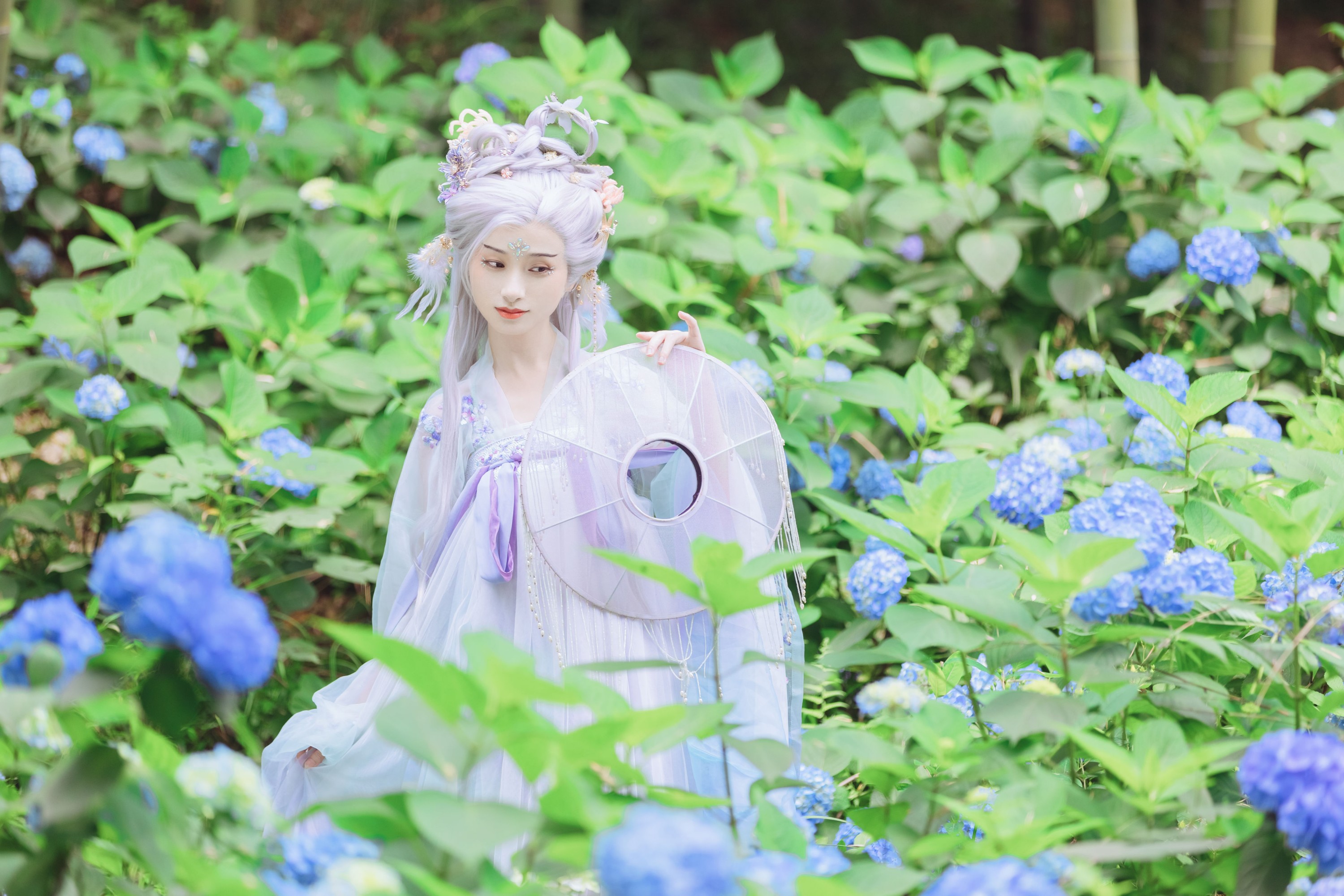 图片[5]-眸小妖 – 《花神》[49P]-COS写真在线网