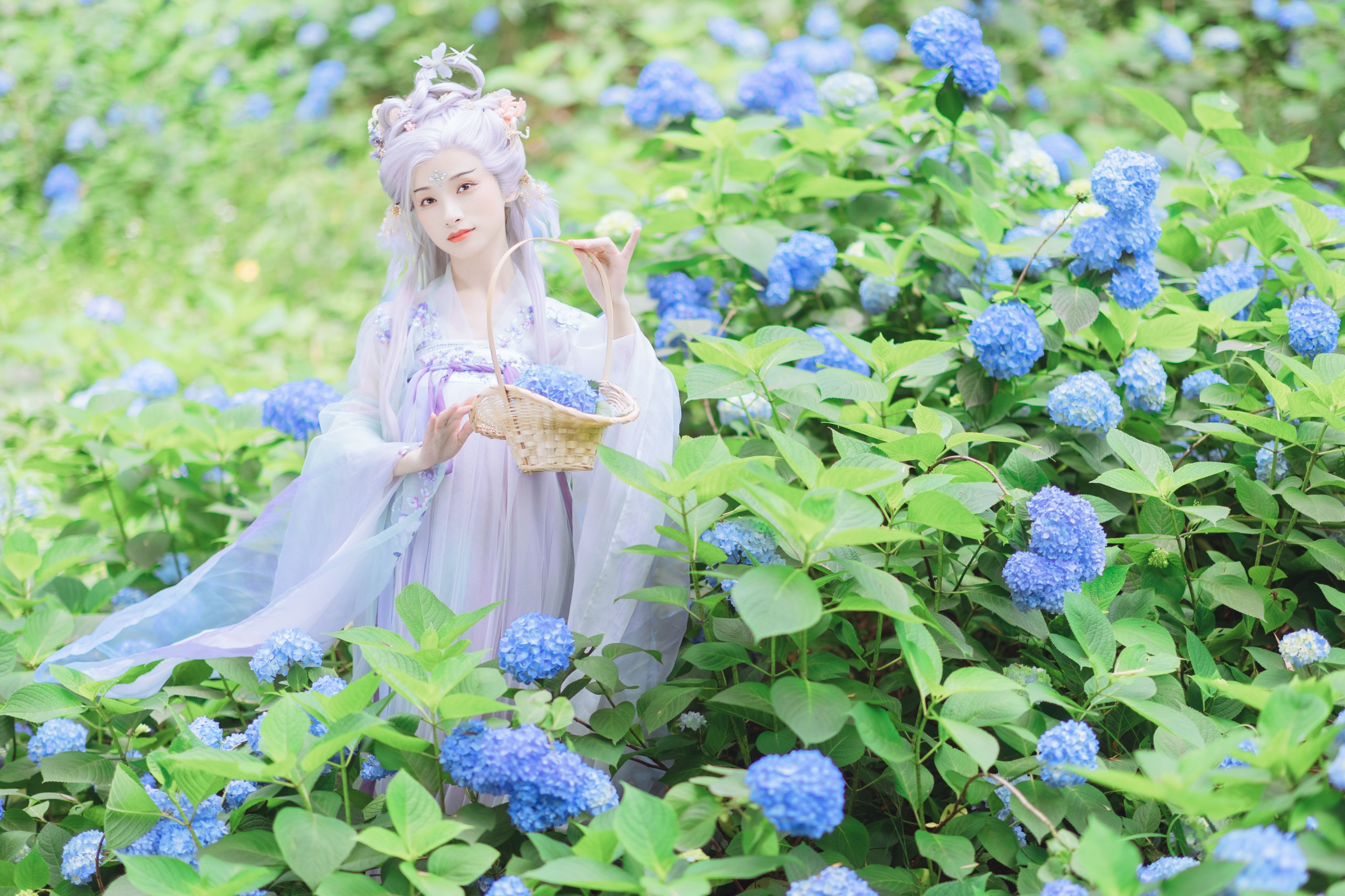 图片[3]-眸小妖 – 《花神》[49P]-COS写真在线网