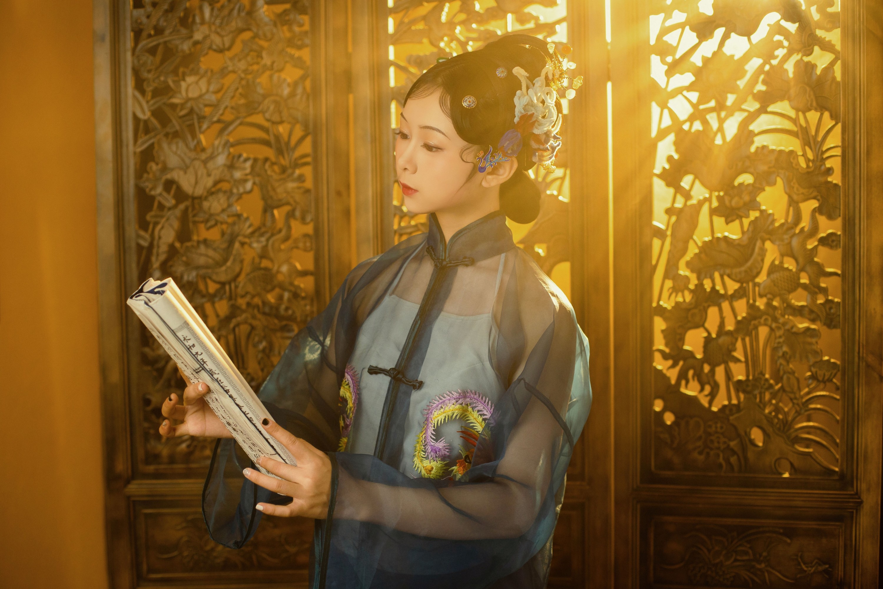 图片[6]-周周 – 《清宫戏曲》[28P]-COS写真在线网