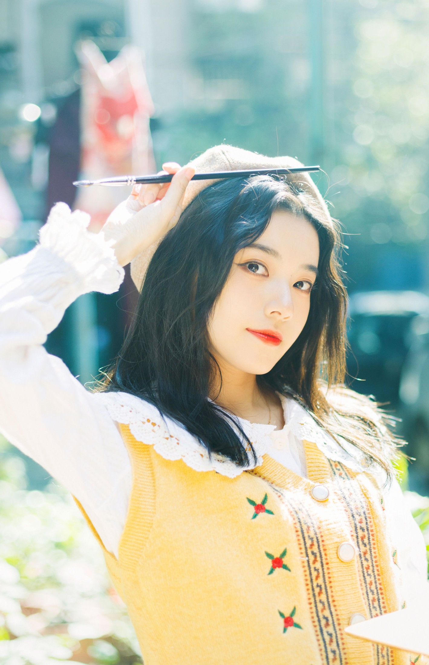 图片[3]-靜鏡婧 – 《小小画家》[29P]-COS写真在线网