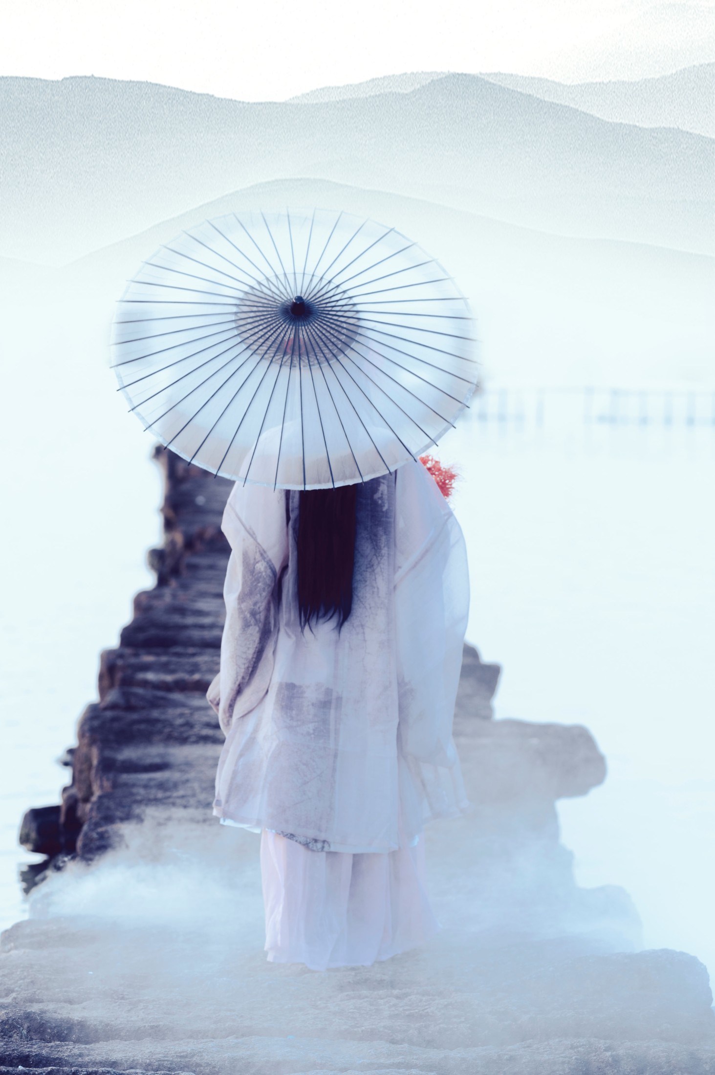 图片[6]-兔子Zzz不吃胡萝卜 – 《暮空照水》[32P]-COS写真在线网