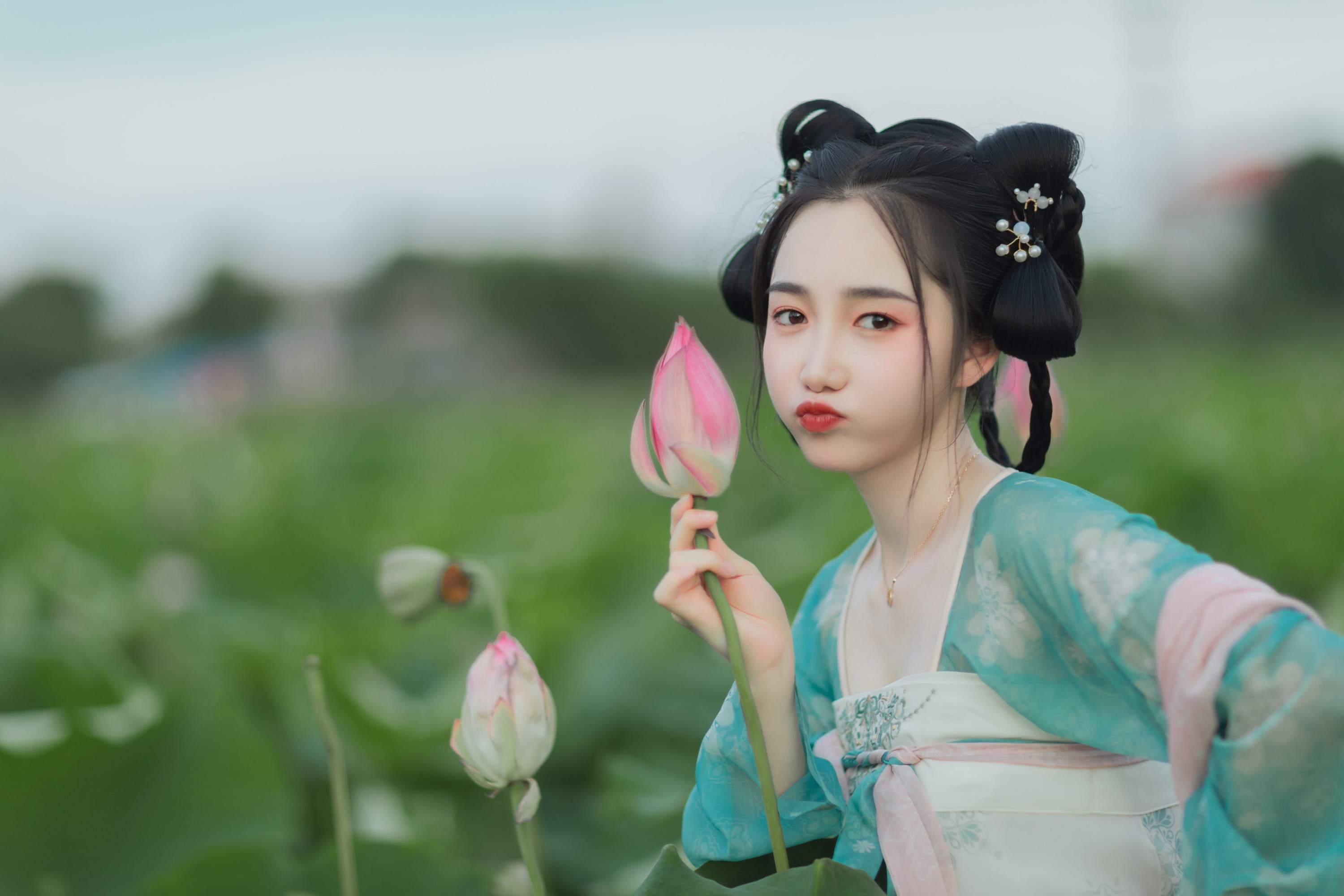 图片[6]-佩佩 – 《采莲》[25P]-COS写真在线网