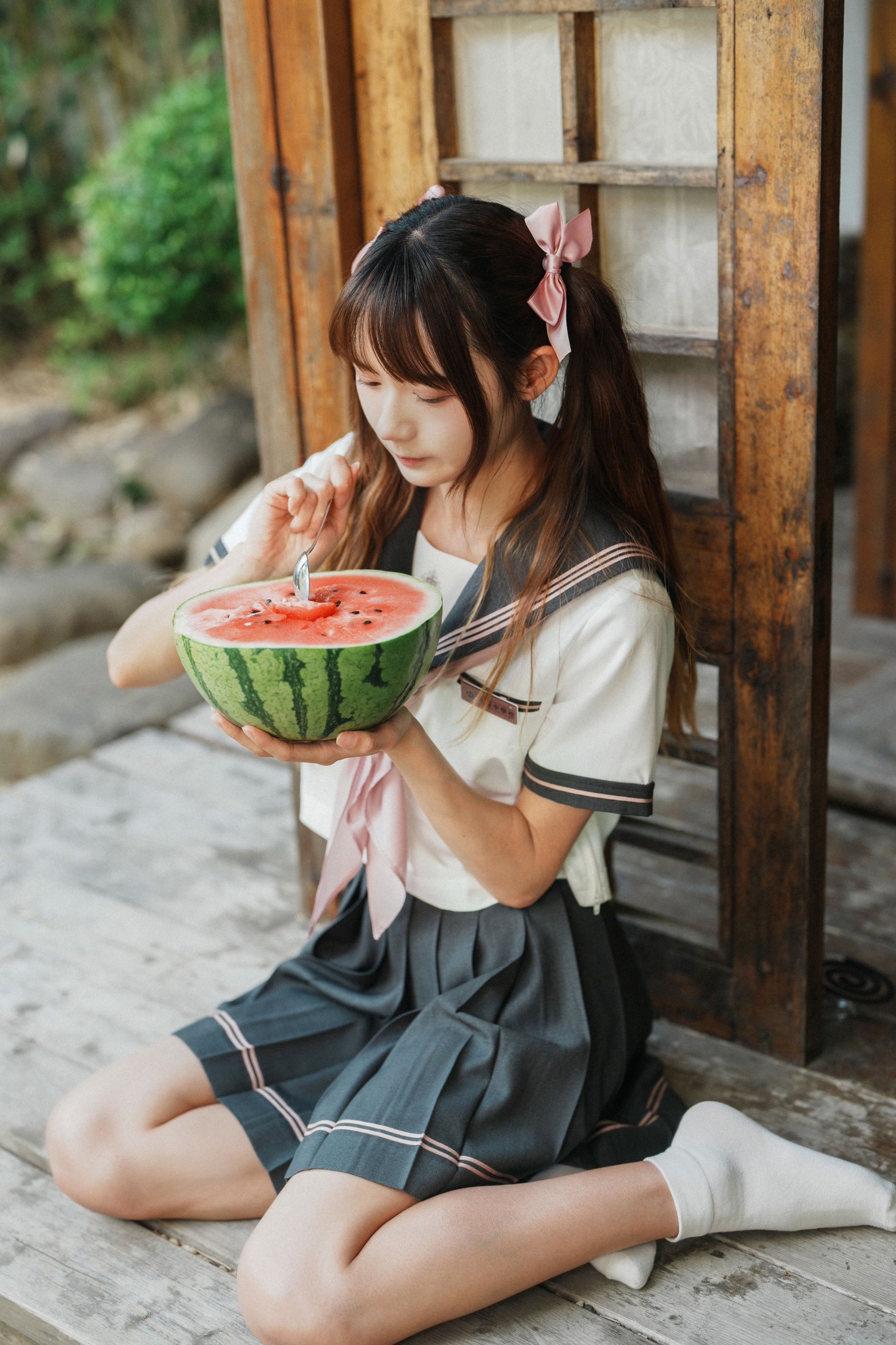 图片[5]-兔子Zzz不吃胡萝卜 – 《夏天的甜》[26P]-COS写真在线网