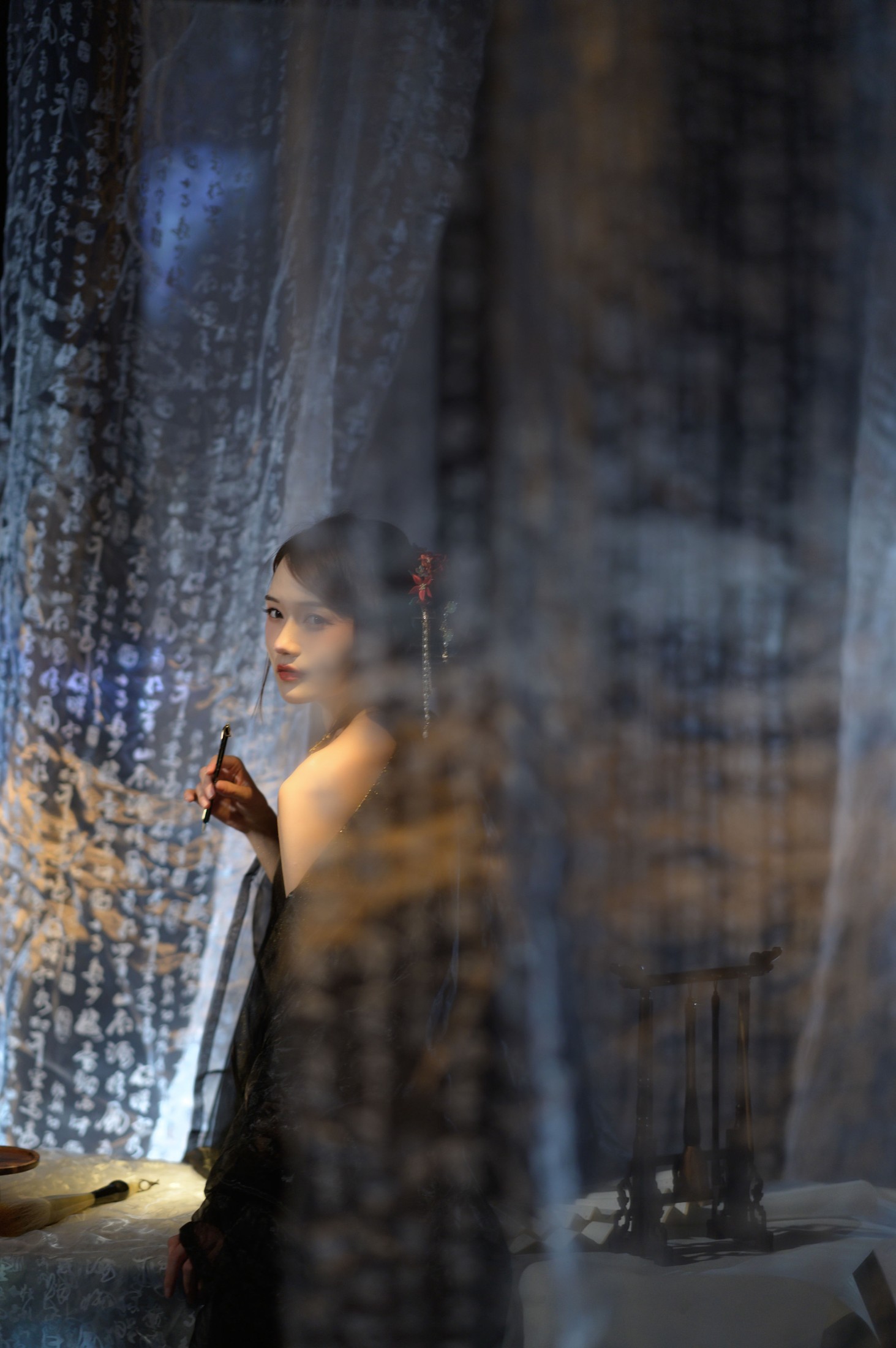 图片[6]-兔子Zzz不吃胡萝卜 – 《执笔之思》[36P]-COS写真在线网