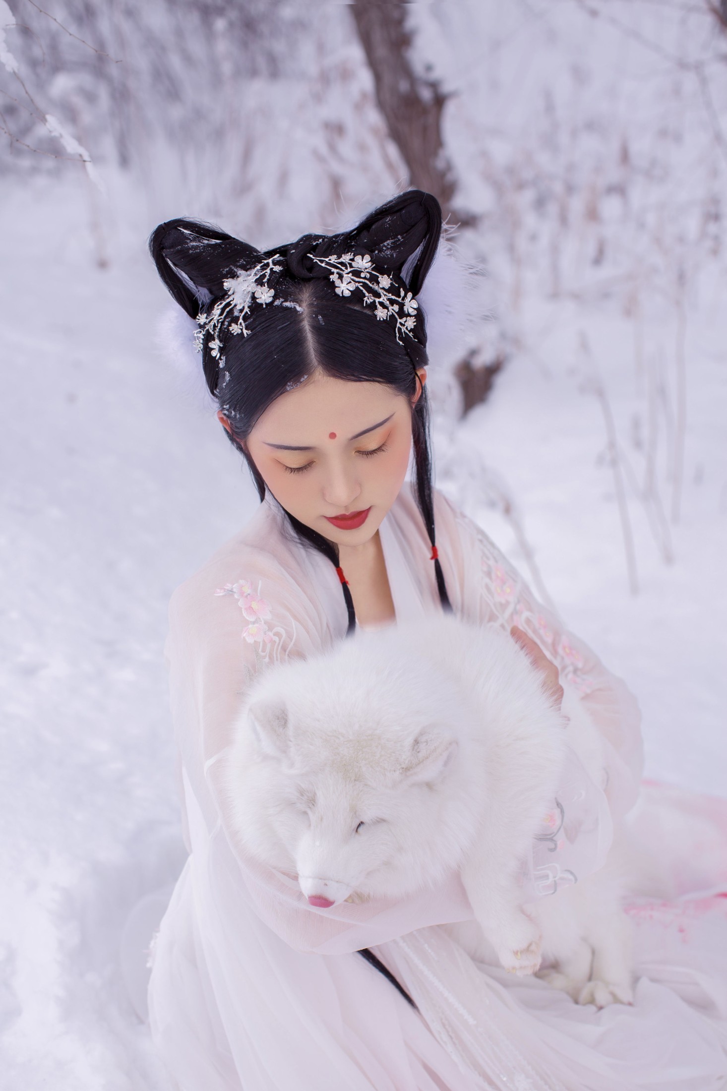 图片[6]-沐槿cutie – 《雪狐》[30P]-COS写真在线网