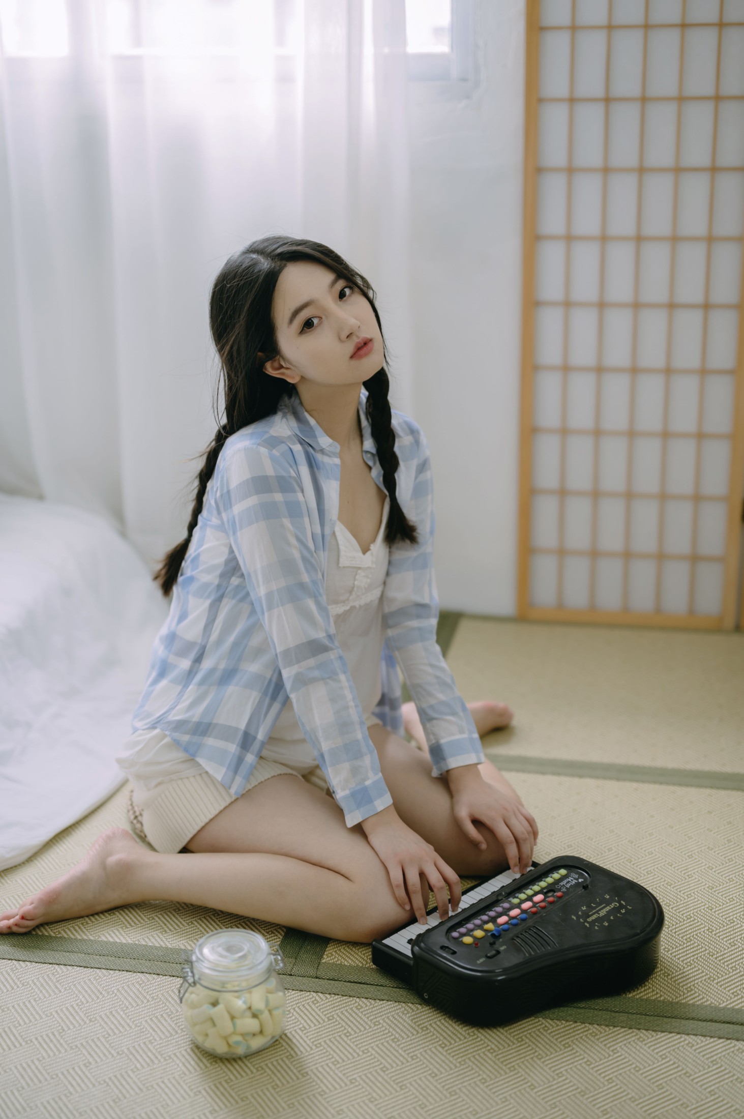 图片[3]-Elaine – 《蓝色的故事》[29P]-COS写真在线网