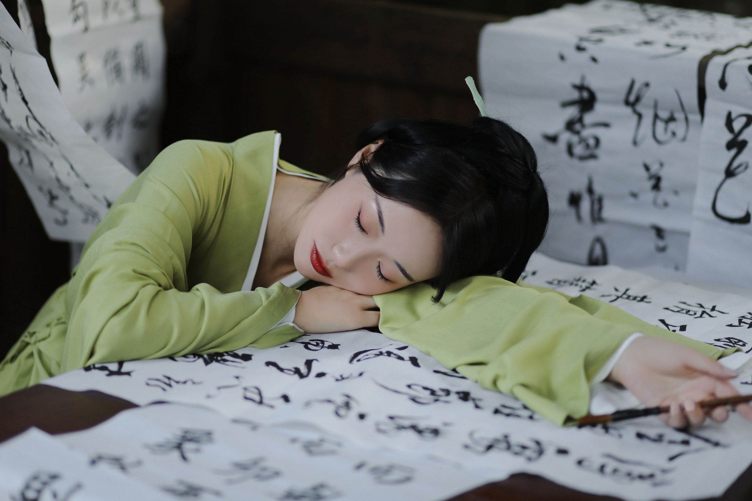 图片[6]-迟白 – 《竹里居》[28P]-COS写真在线网