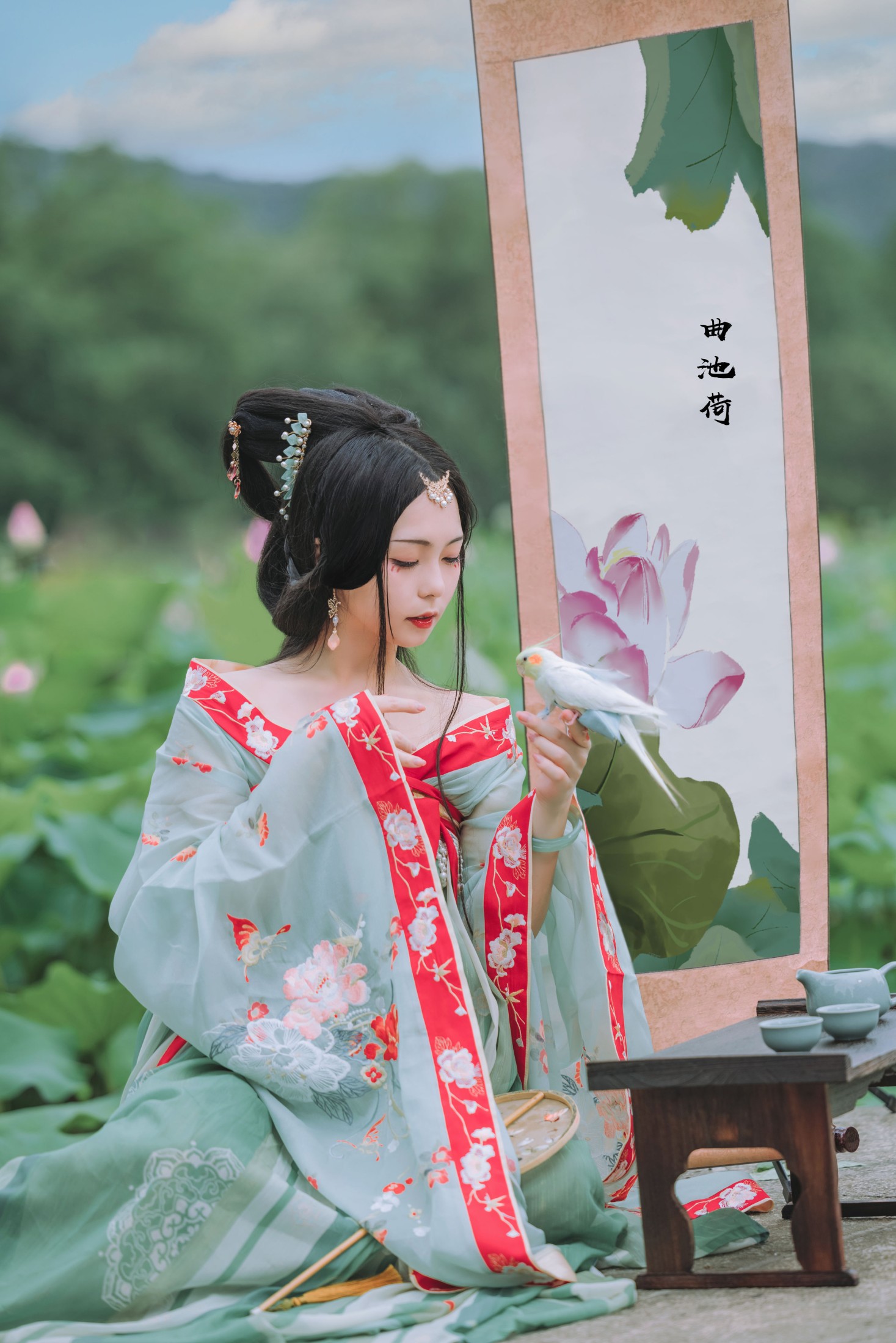 图片[6]-阡墨红尘 – 《风荷举》[22P]-COS写真在线网