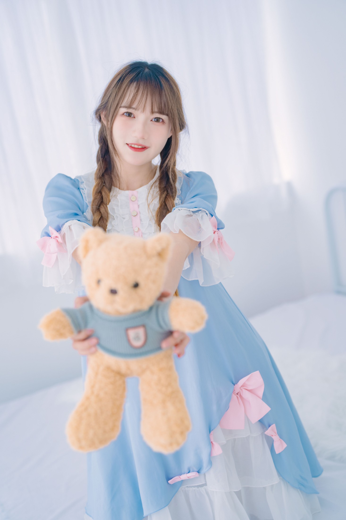 图片[3]-兔子Zzz不吃胡萝卜 – 《纯白色可爱》[32P]-COS写真在线网