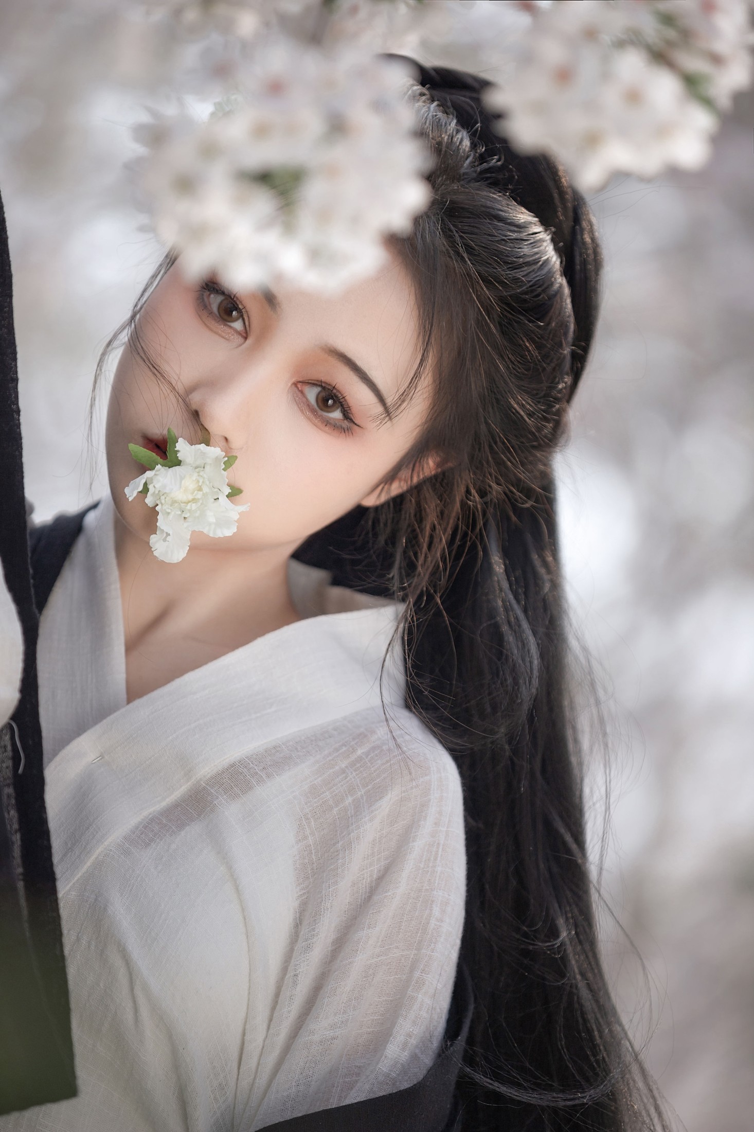 图片[4]-梨一依 – 《白樱》[25P]-COS写真在线网