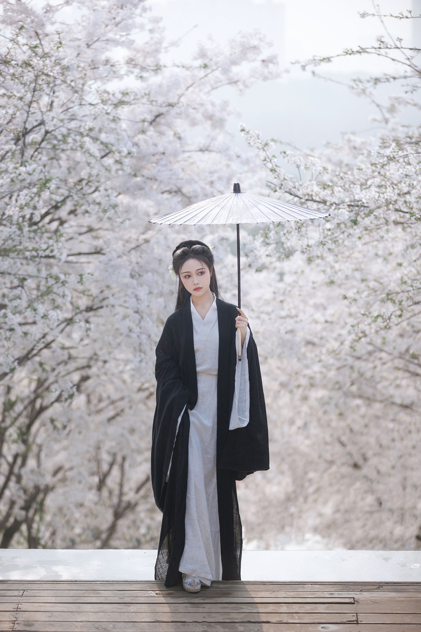 图片[3]-梨一依 – 《白樱》[25P]-COS写真在线网