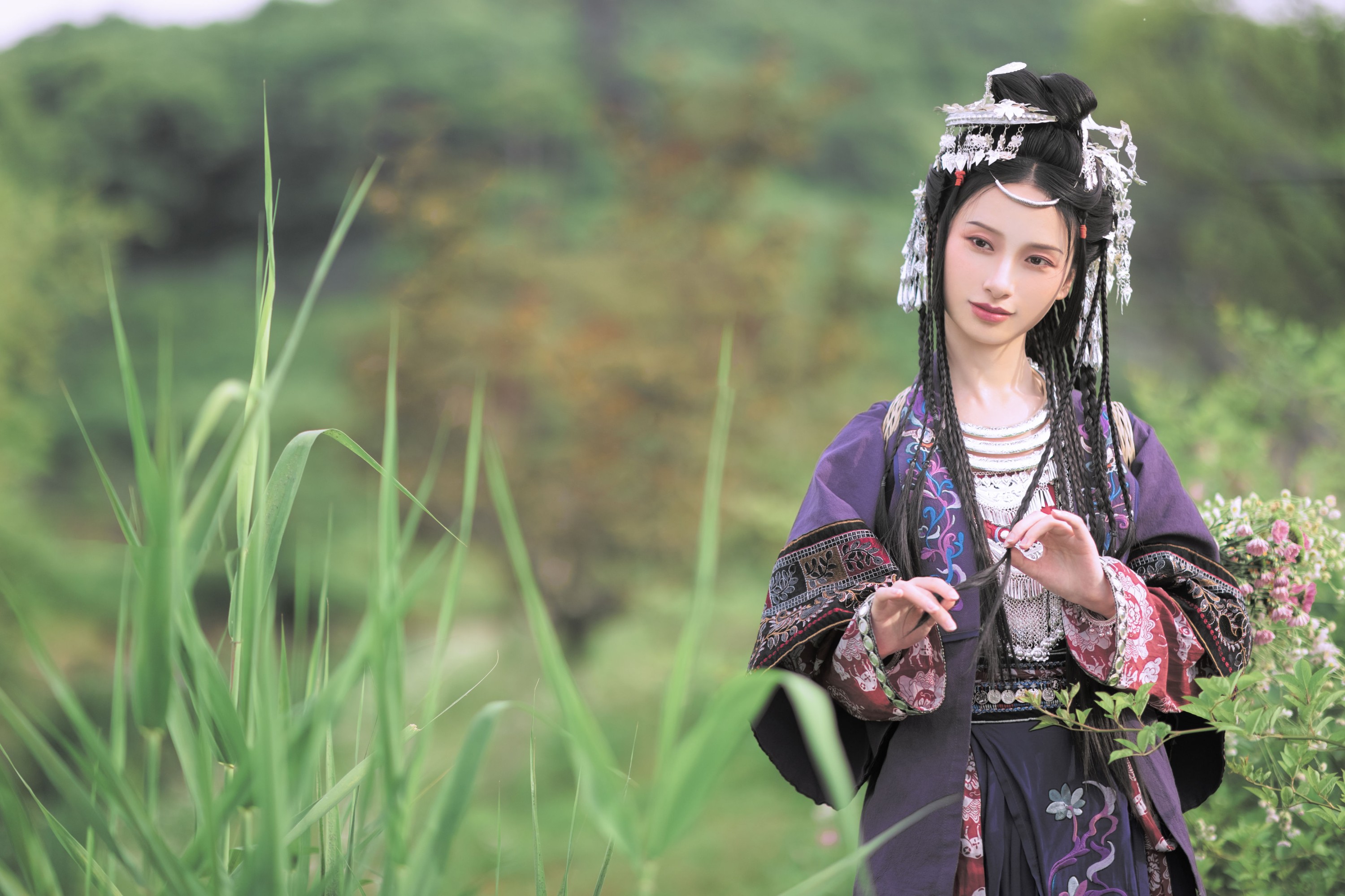 图片[4]-眸小妖 – 《苗疆少女》[42P]-COS写真在线网