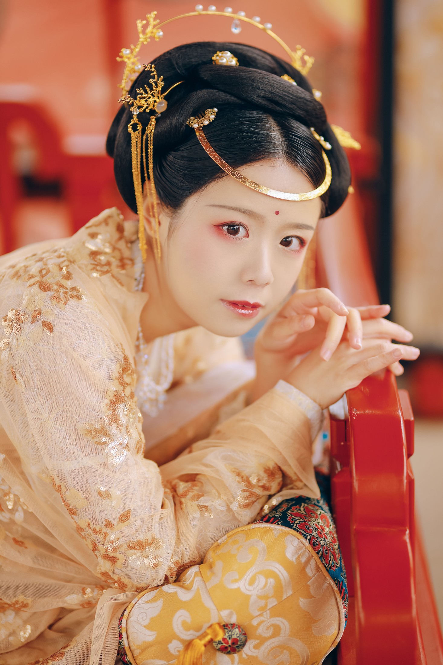 图片[6]-Suky喜欢软绵绵毛茸茸的团子 – 《云想衣裳花想容》[22P]-COS写真在线网