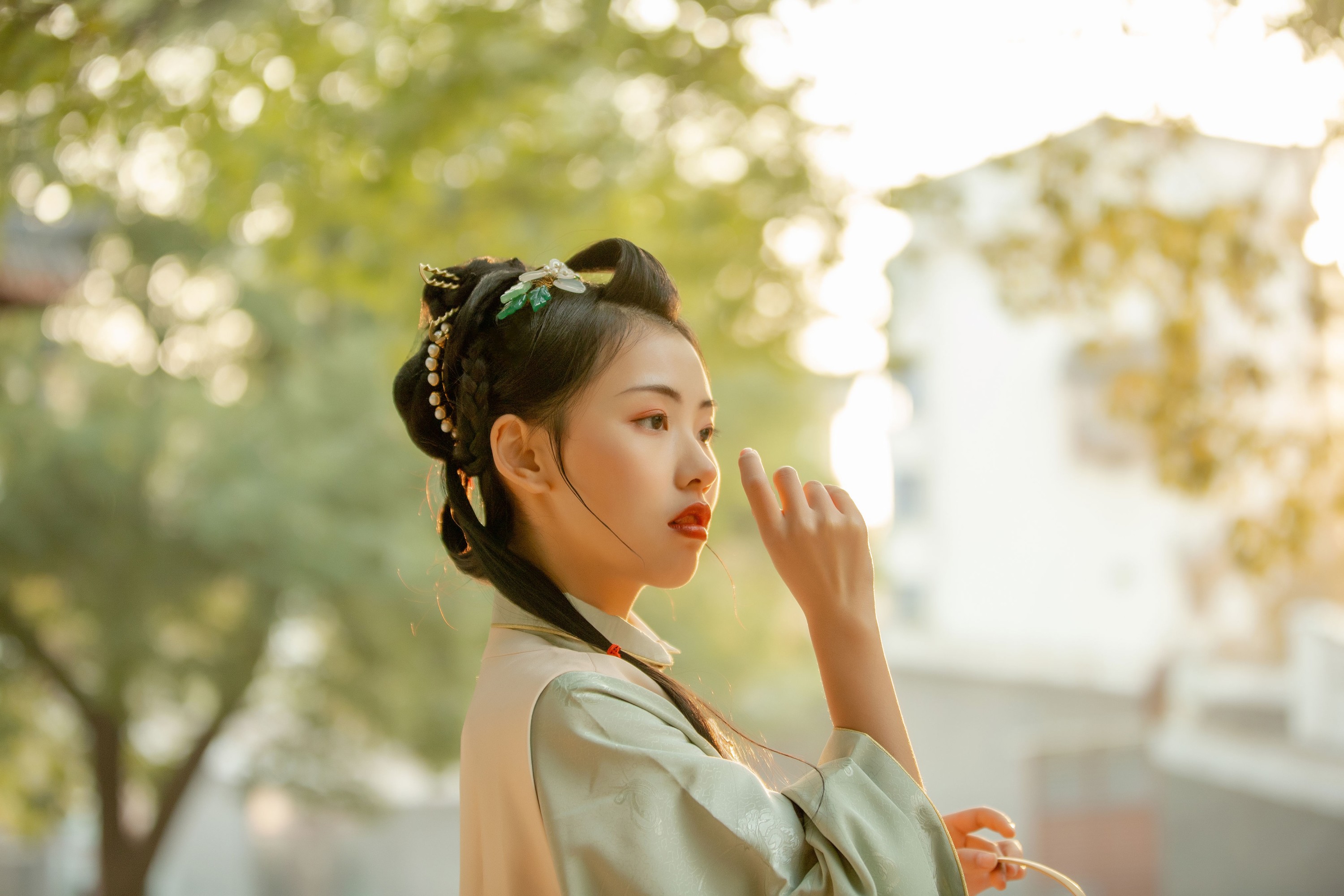 图片[6]-日落欣橙 – 《春雨杏花急急落》[27P]-COS写真在线网