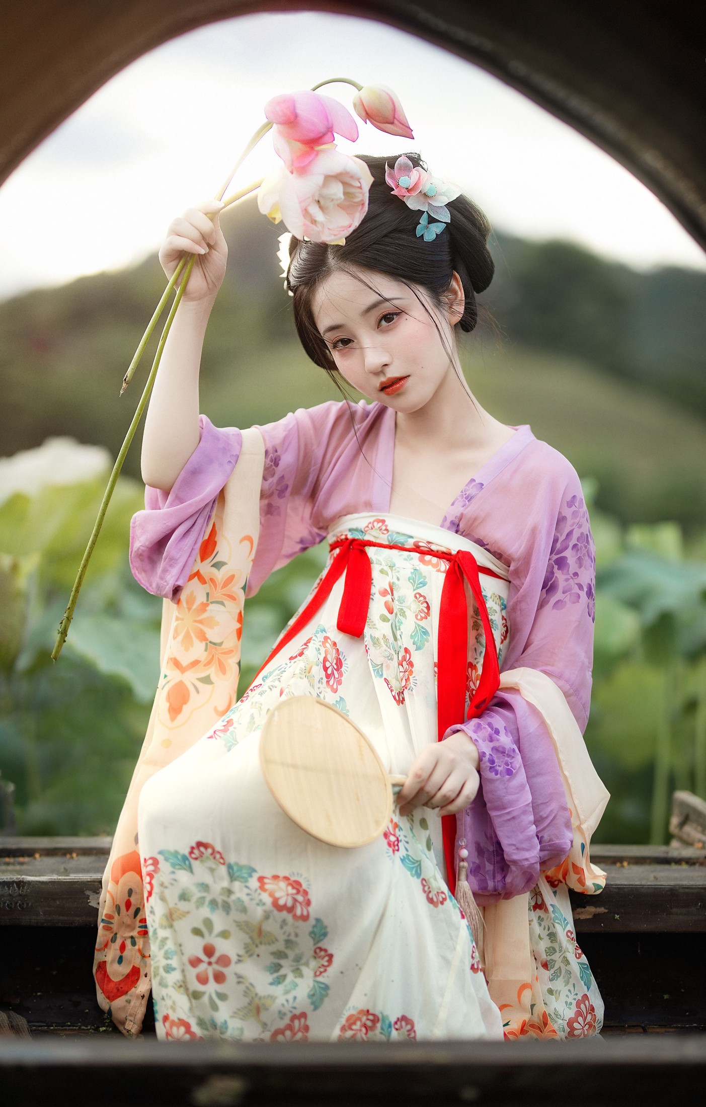 图片[6]-小温暖想要个大太阳  – 《采荷》[22P]-COS写真在线网