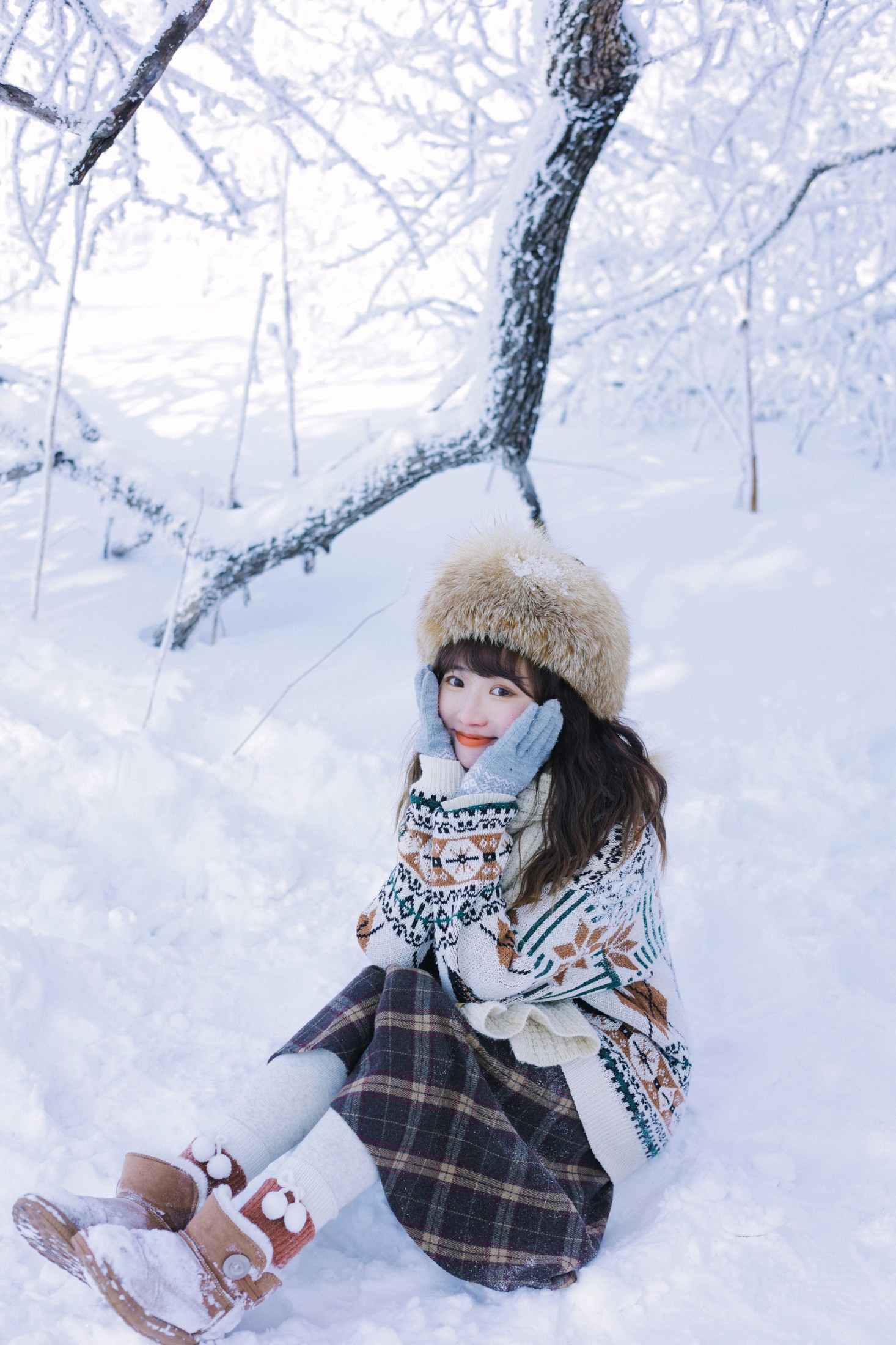图片[5]-蓝胖子 – 《北国的雪》[27P]-COS写真在线网