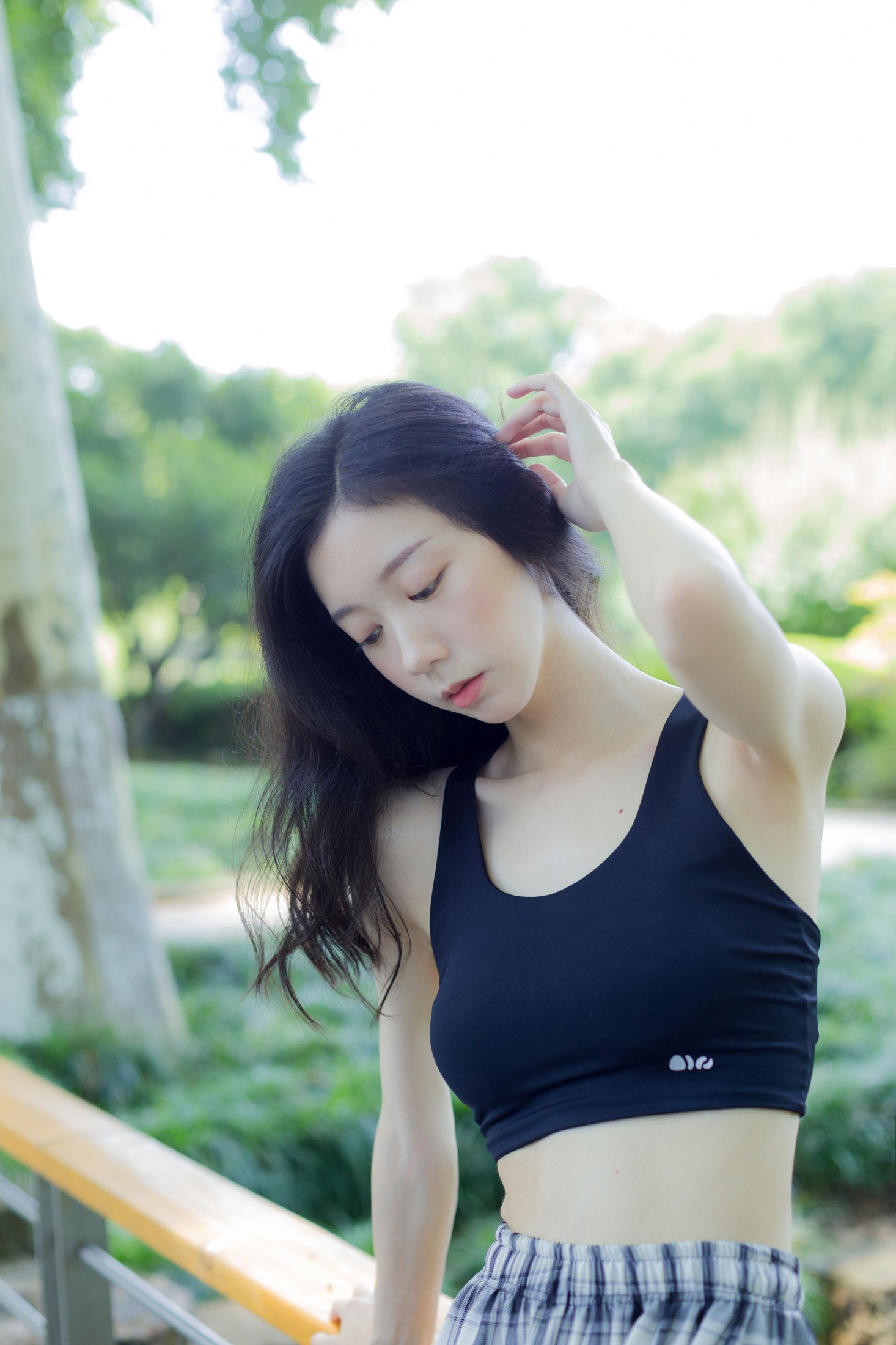 图片[5]-饲猫少女- – 《晨练日》[27P]-COS写真在线网