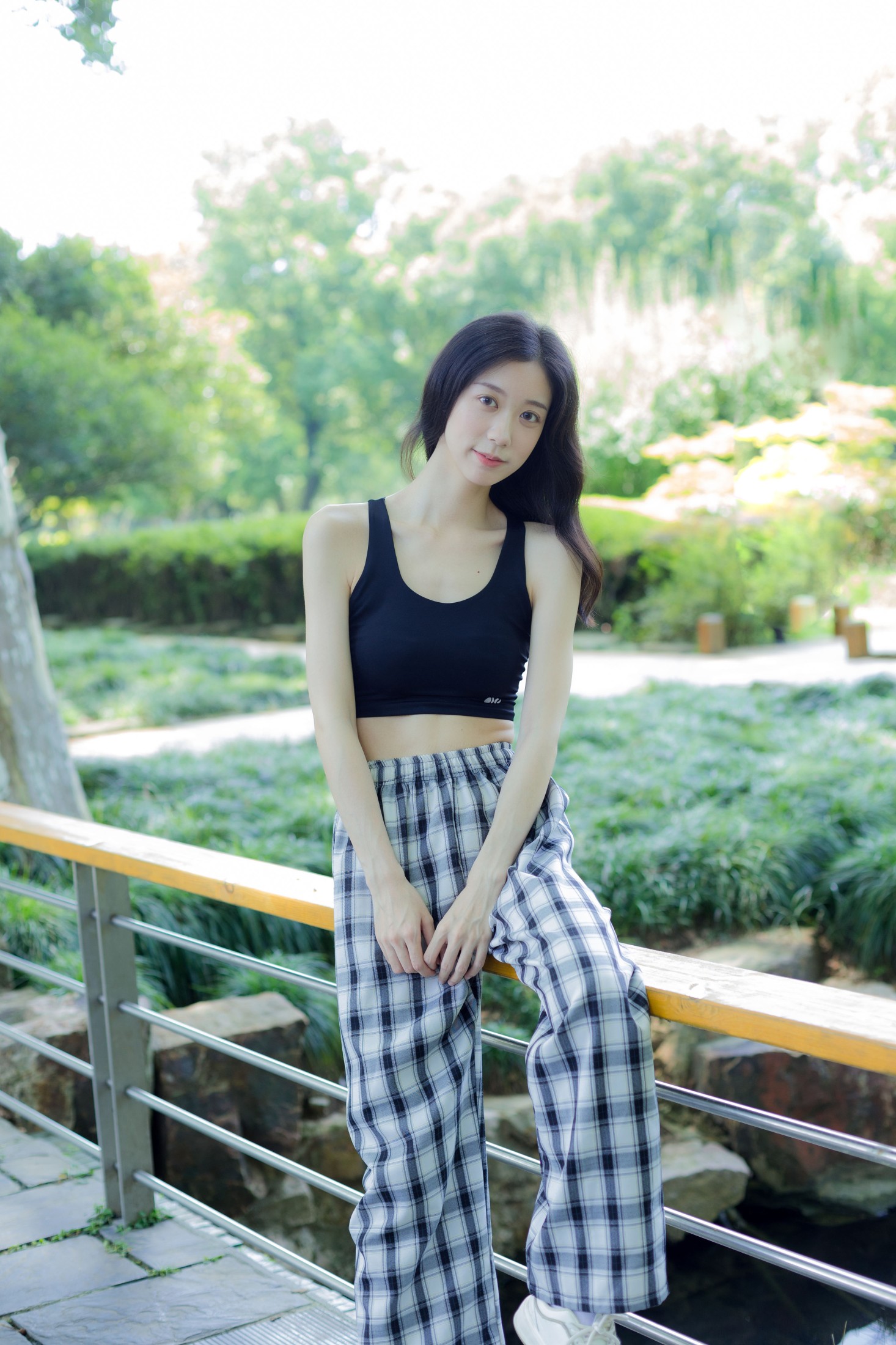 图片[6]-饲猫少女- – 《晨练日》[27P]-COS写真在线网