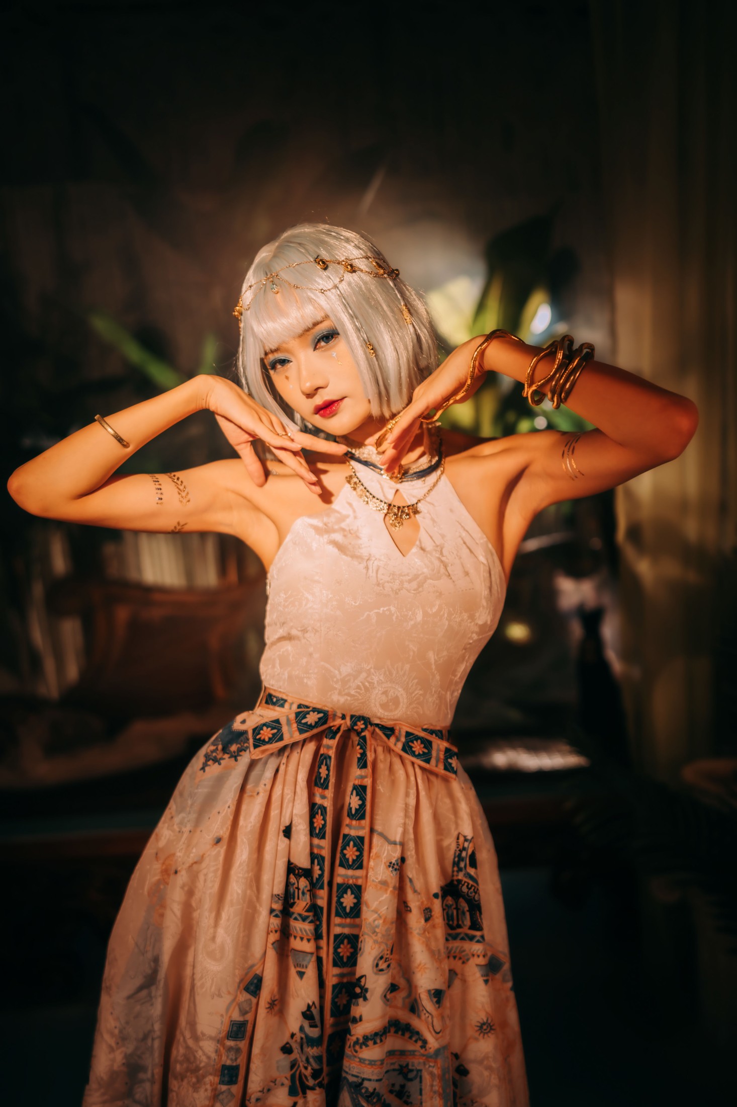 图片[5]-兔子Zzz不吃胡萝卜 – 《埃及艳后》[25P]-COS写真在线网