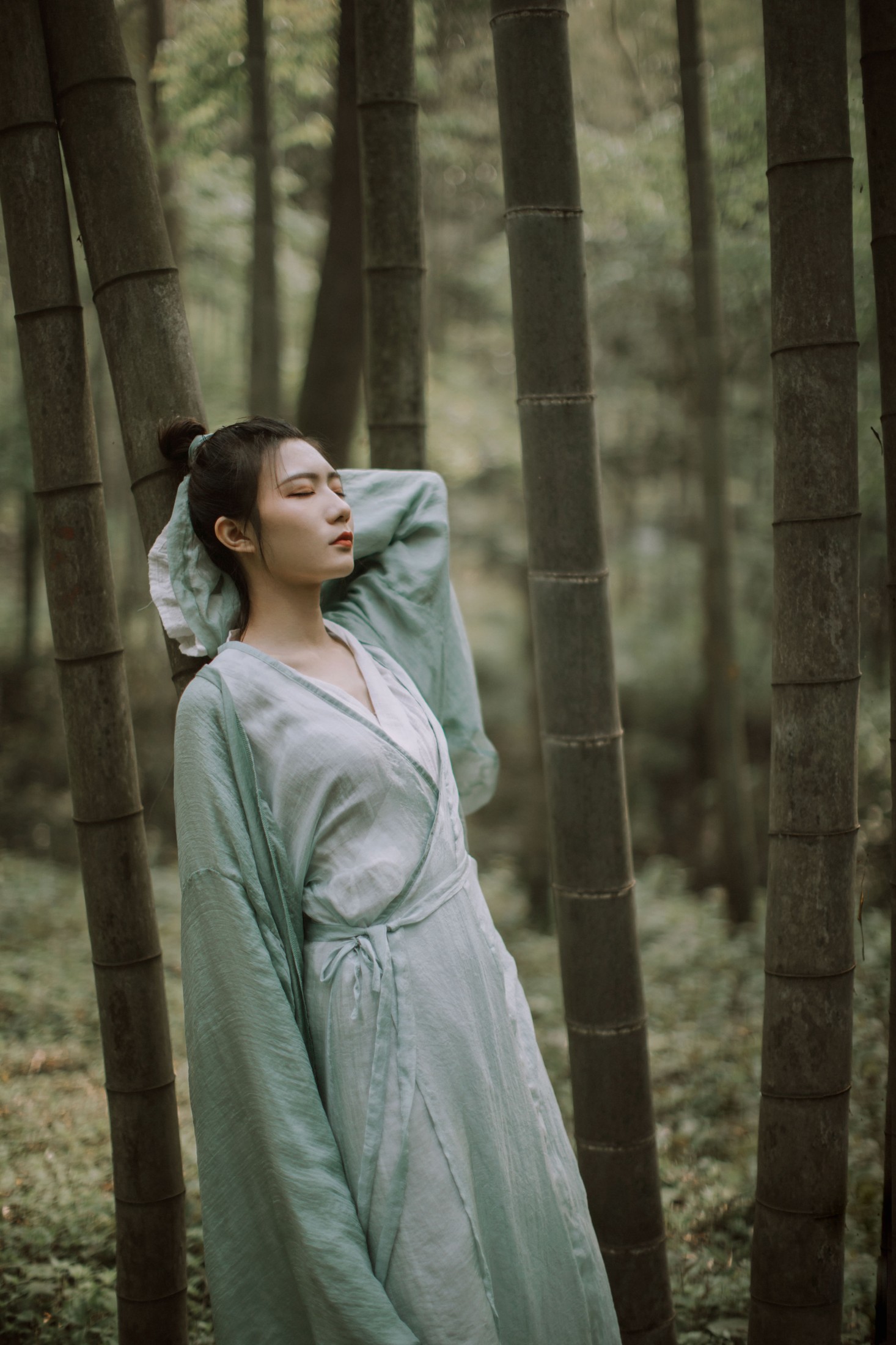 图片[6]-廖鑫鑫Letitia – 《竹影》[22P]-COS写真在线网