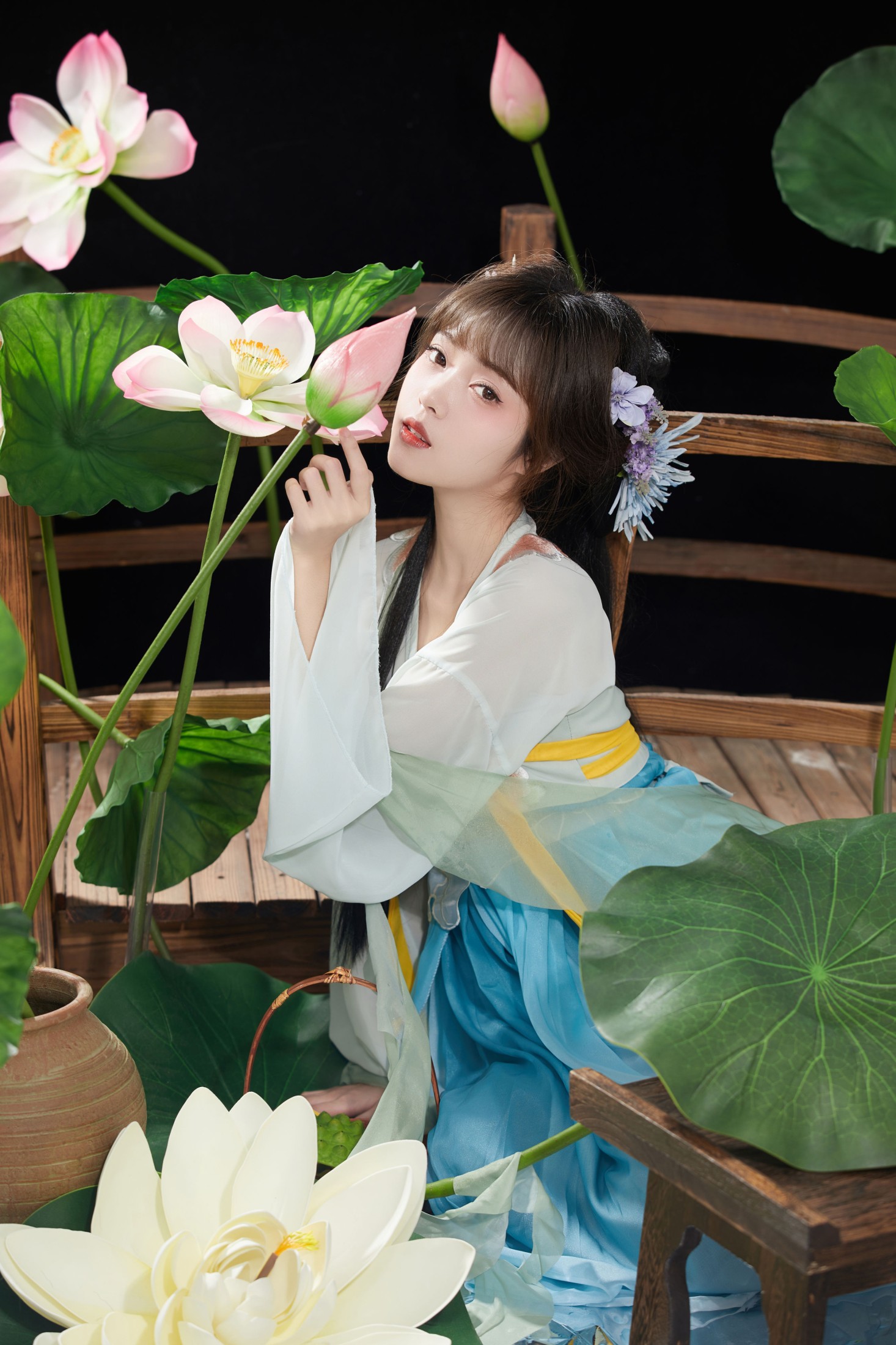 图片[6]-小薇人儿 – 《荷塘月色》[40P]-COS写真在线网