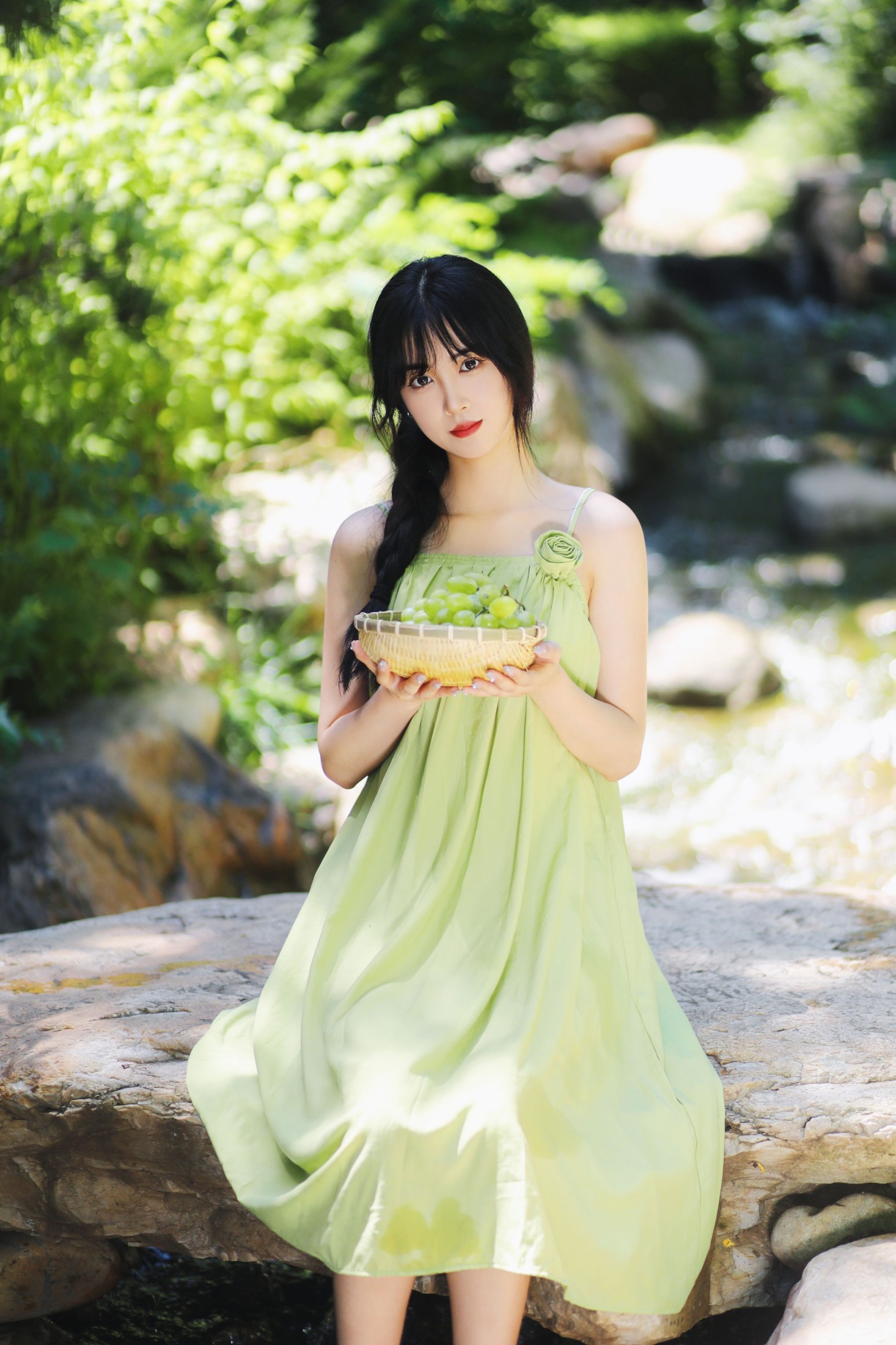 图片[6]-淺櫻桃奈 – 《青提与清溪》[28P]-COS写真在线网