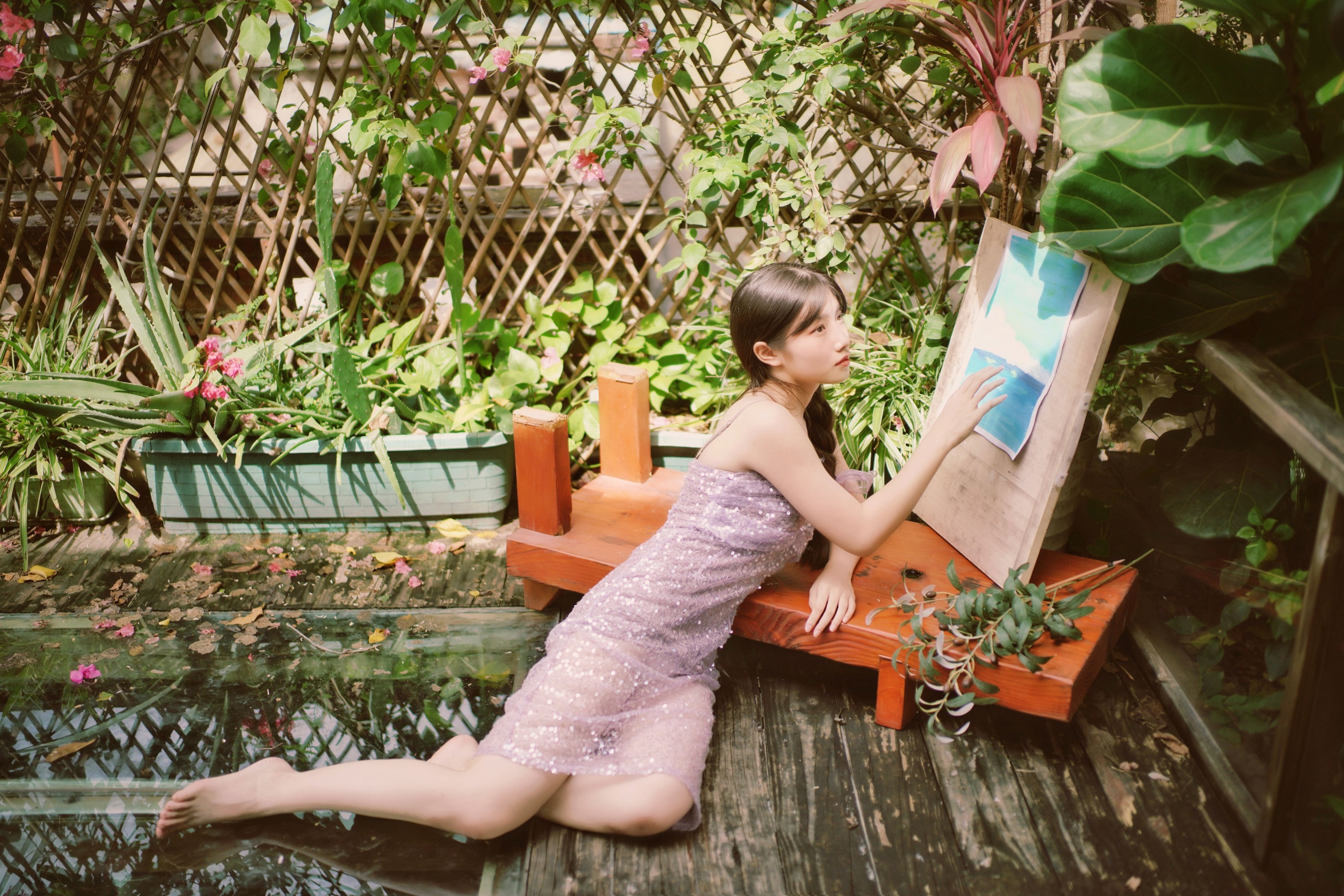 图片[6]-苏柒 – 《十七岁少女的画室》[24P]-COS写真在线网