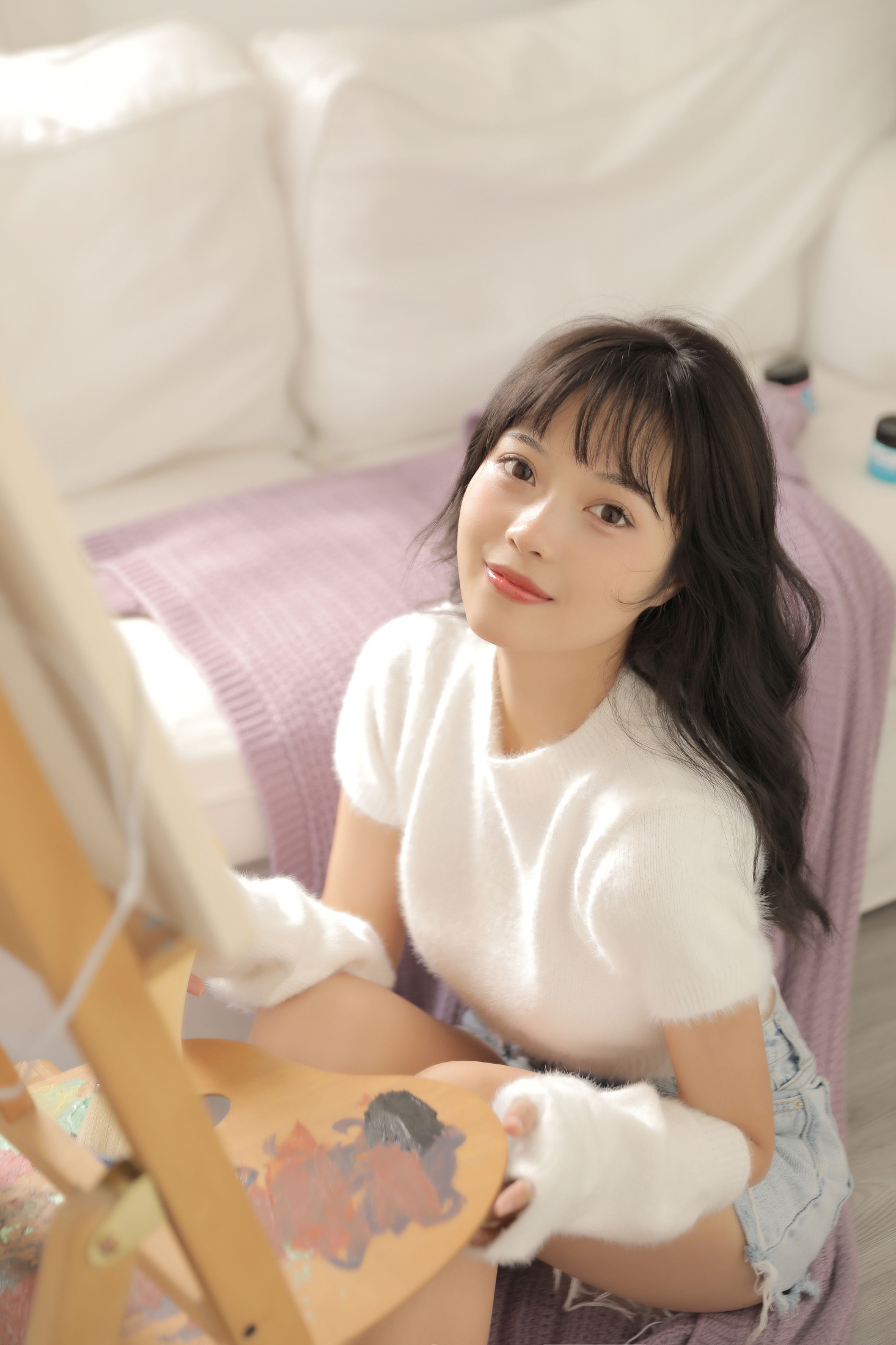 图片[6]-小薇人儿 – 《彩色调色盘》[38P]-COS写真在线网