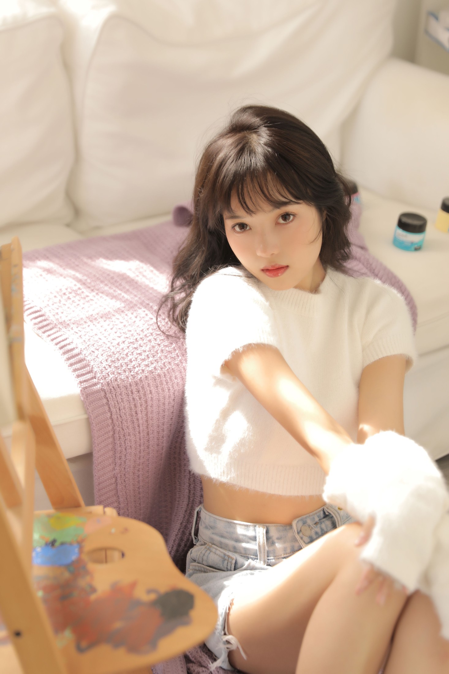 图片[4]-小薇人儿 – 《彩色调色盘》[38P]-COS写真在线网