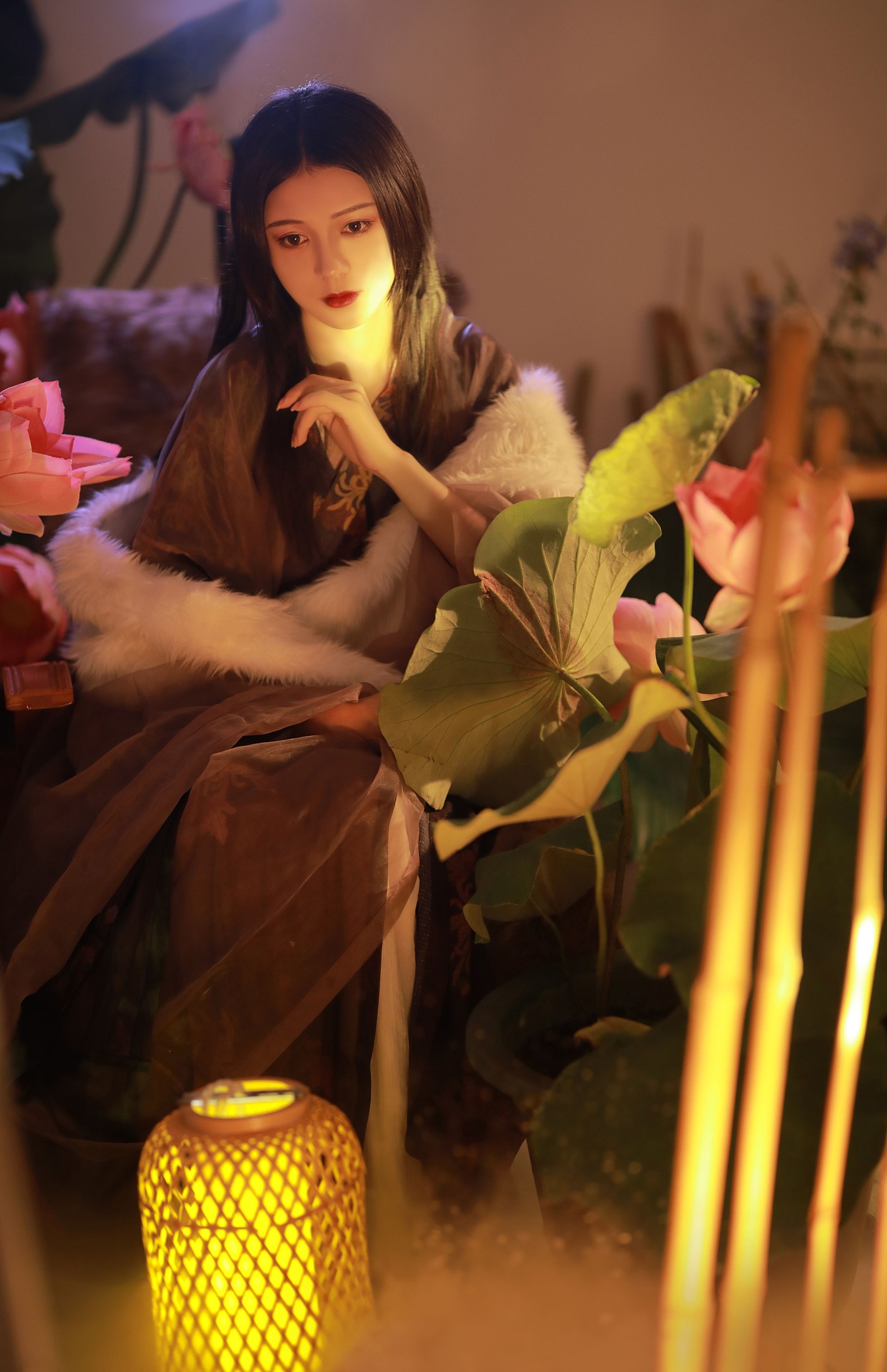 图片[4]-吾岁岁 – 《山有扶苏，隰有荷华》[38P]-COS写真在线网