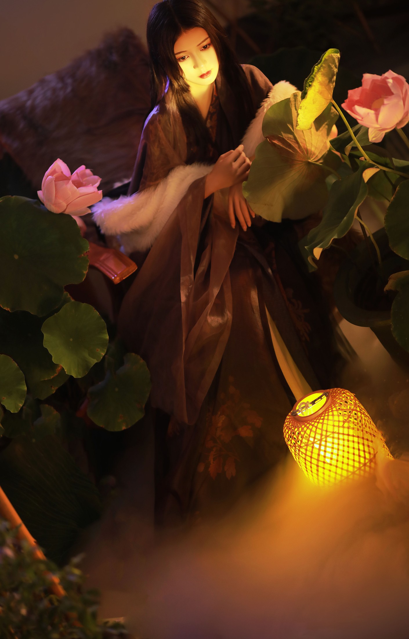 图片[3]-吾岁岁 – 《山有扶苏，隰有荷华》[38P]-COS写真在线网