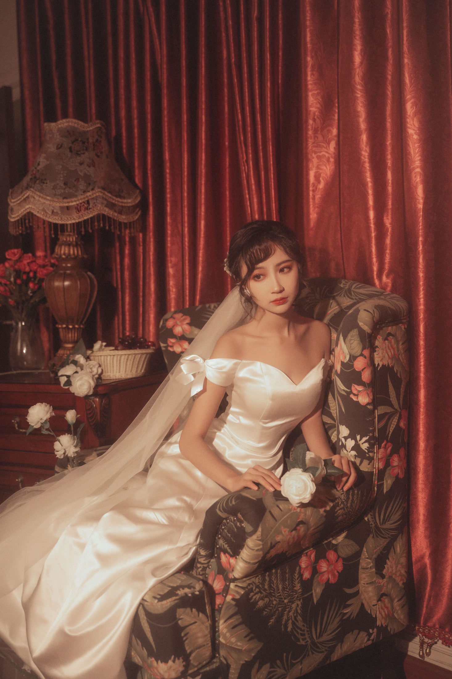 图片[3]-绮罗生的小苏苏 – 《复古婚纱》[27P]-COS写真在线网