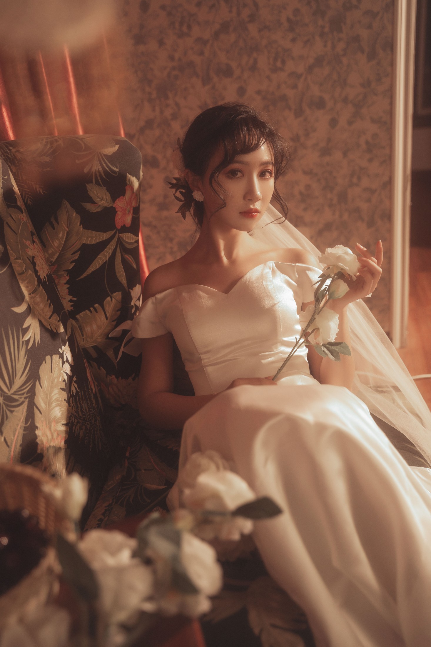 图片[5]-绮罗生的小苏苏 – 《复古婚纱》[27P]-COS写真在线网