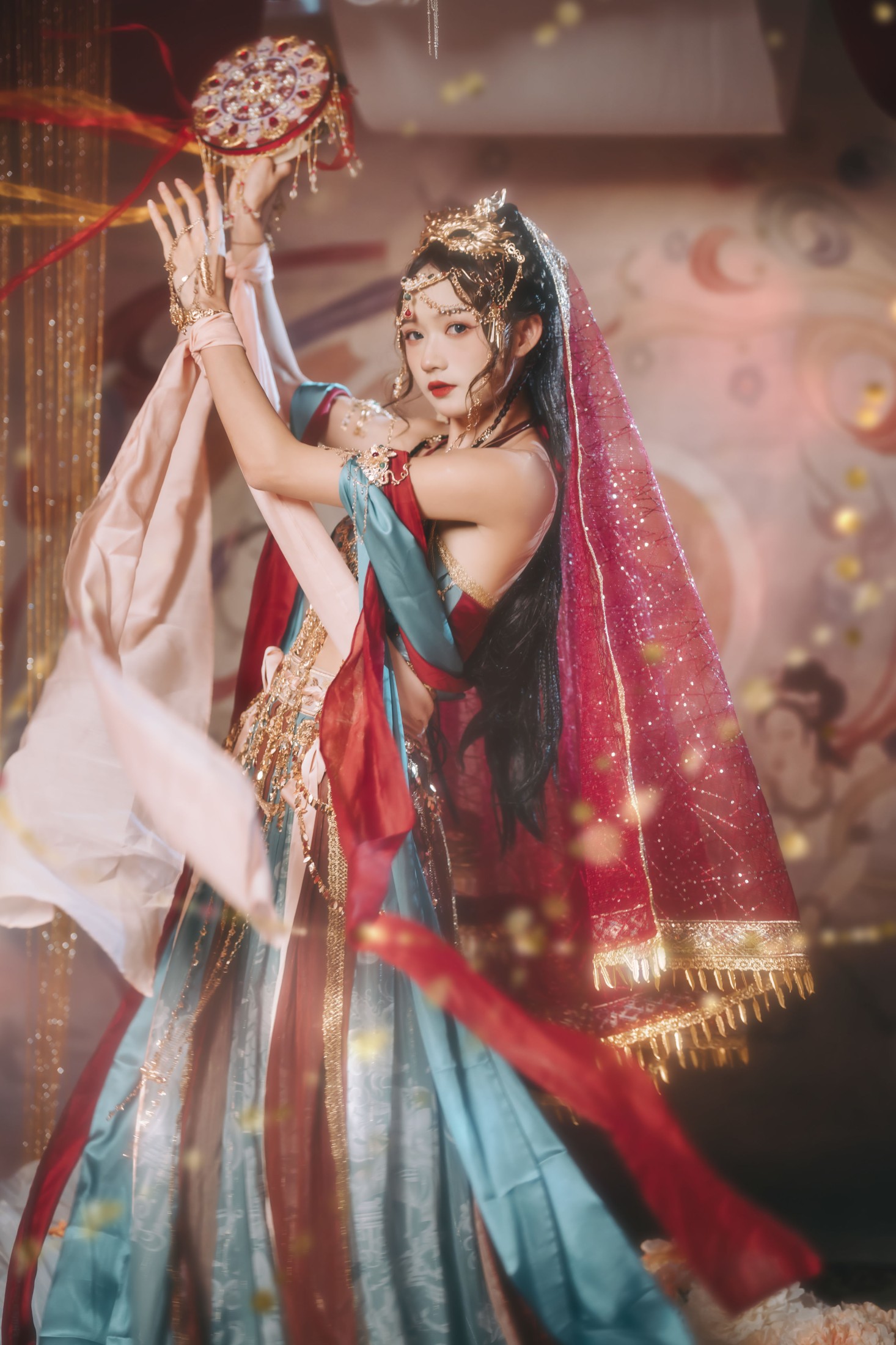 图片[5]-兔子Zzz不吃胡萝卜 – 《飞天画境》[31P]-COS写真在线网