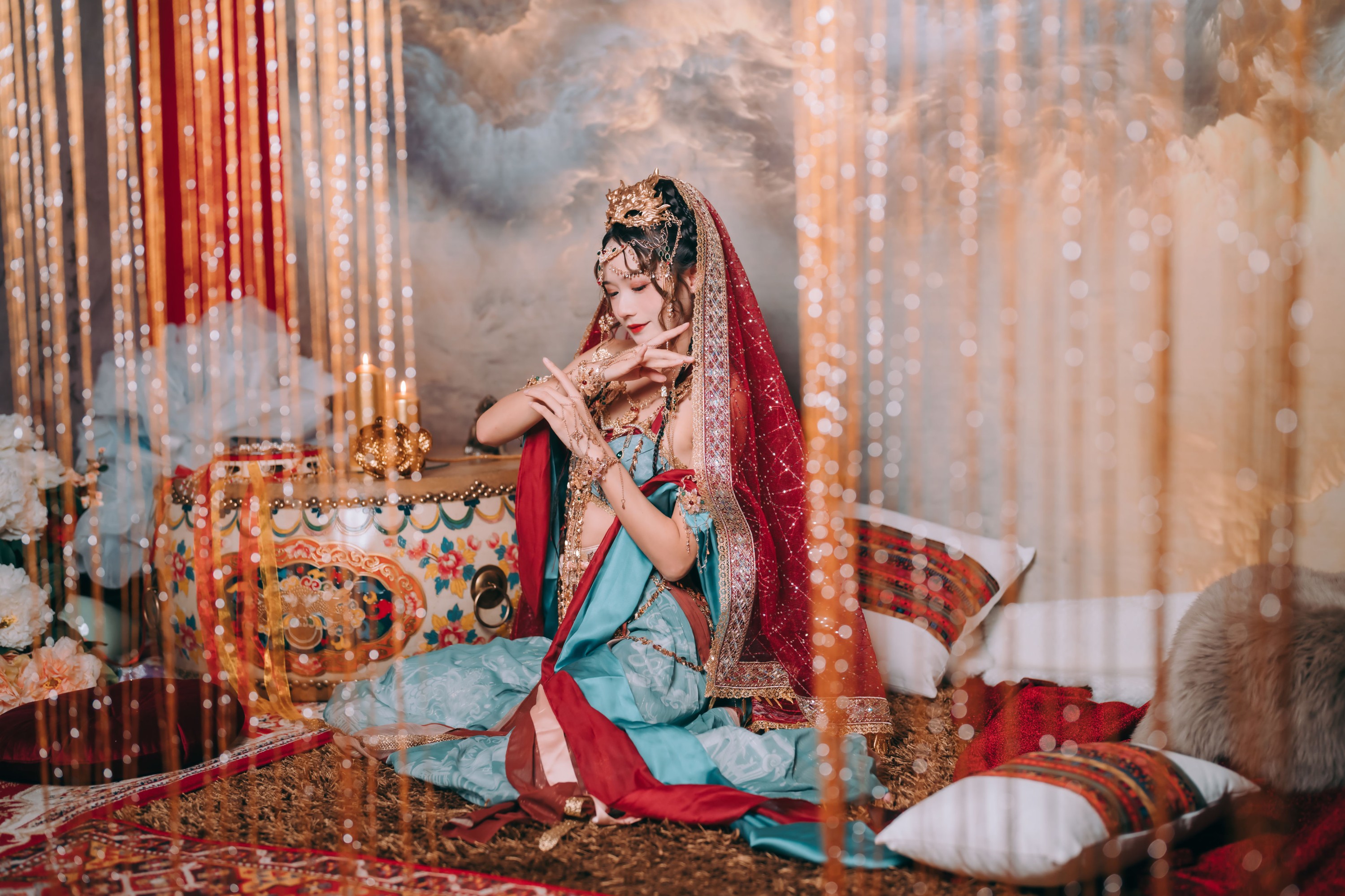 图片[3]-兔子Zzz不吃胡萝卜 – 《飞天画境》[31P]-COS写真在线网